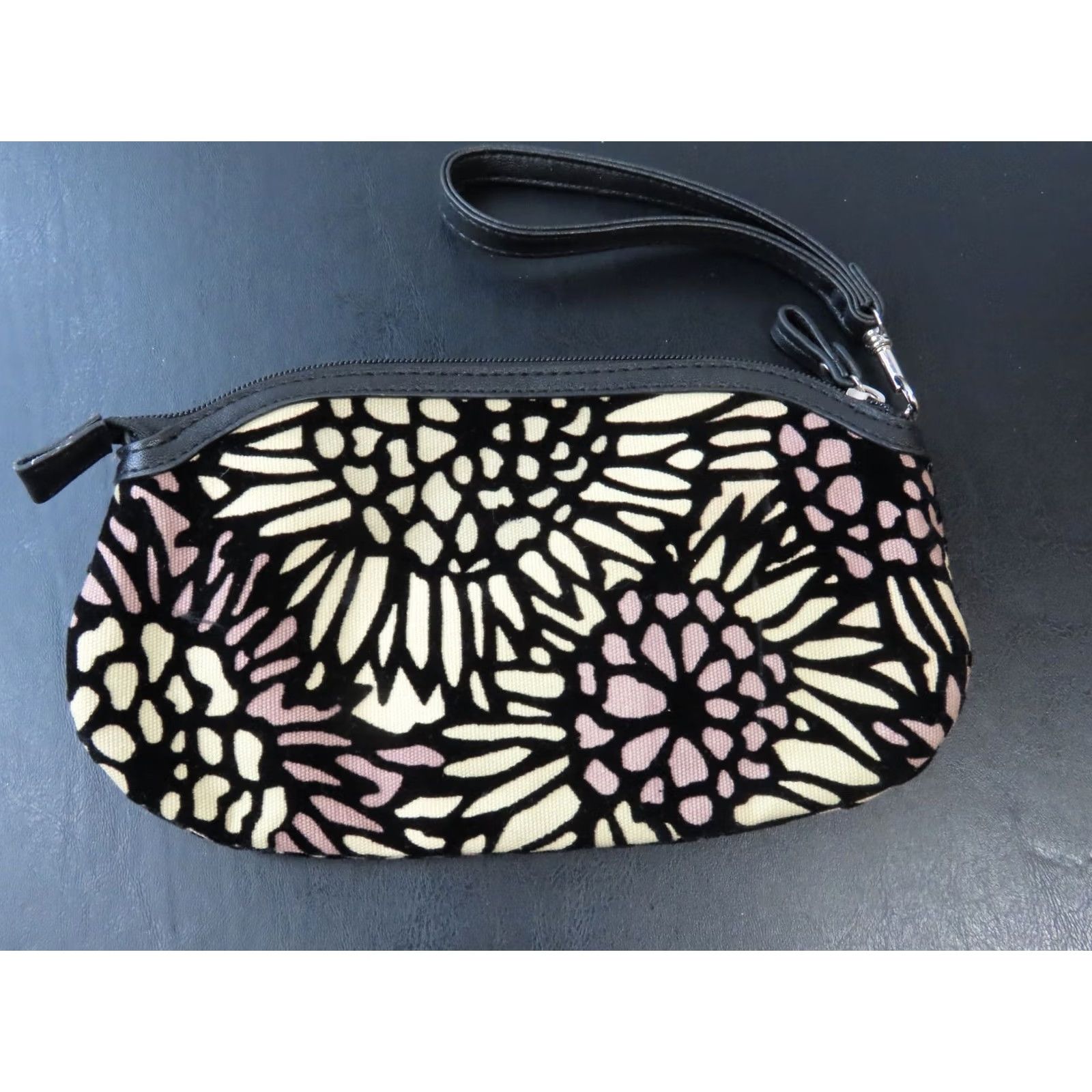 Sunflower Relic Floral Sunflower Wristlet Purse Bag Canvas Multicolor Small Women's Wristlet Bag Size ONE SIZE - 4 Thumbnail