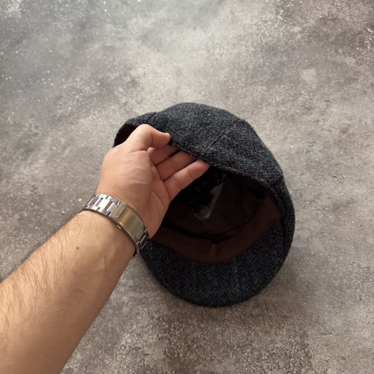 20471120 × Harris Tweed × Vintage Harris Tweed Vintage Hat Size ONE SIZE - 5 Thumbnail