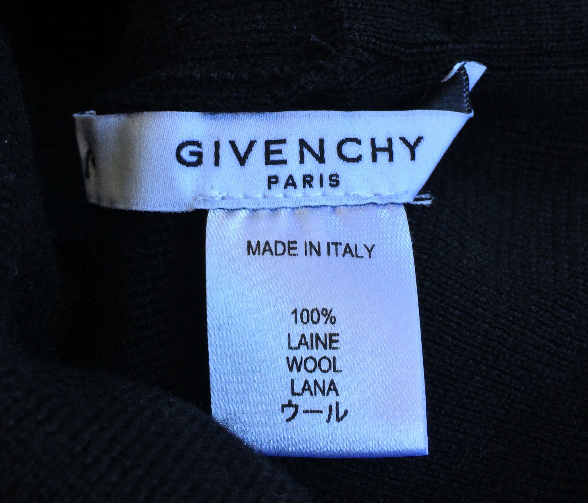 Givenchy Givenchy Logo Beanie Hat Size ONE SIZE - 3 Thumbnail