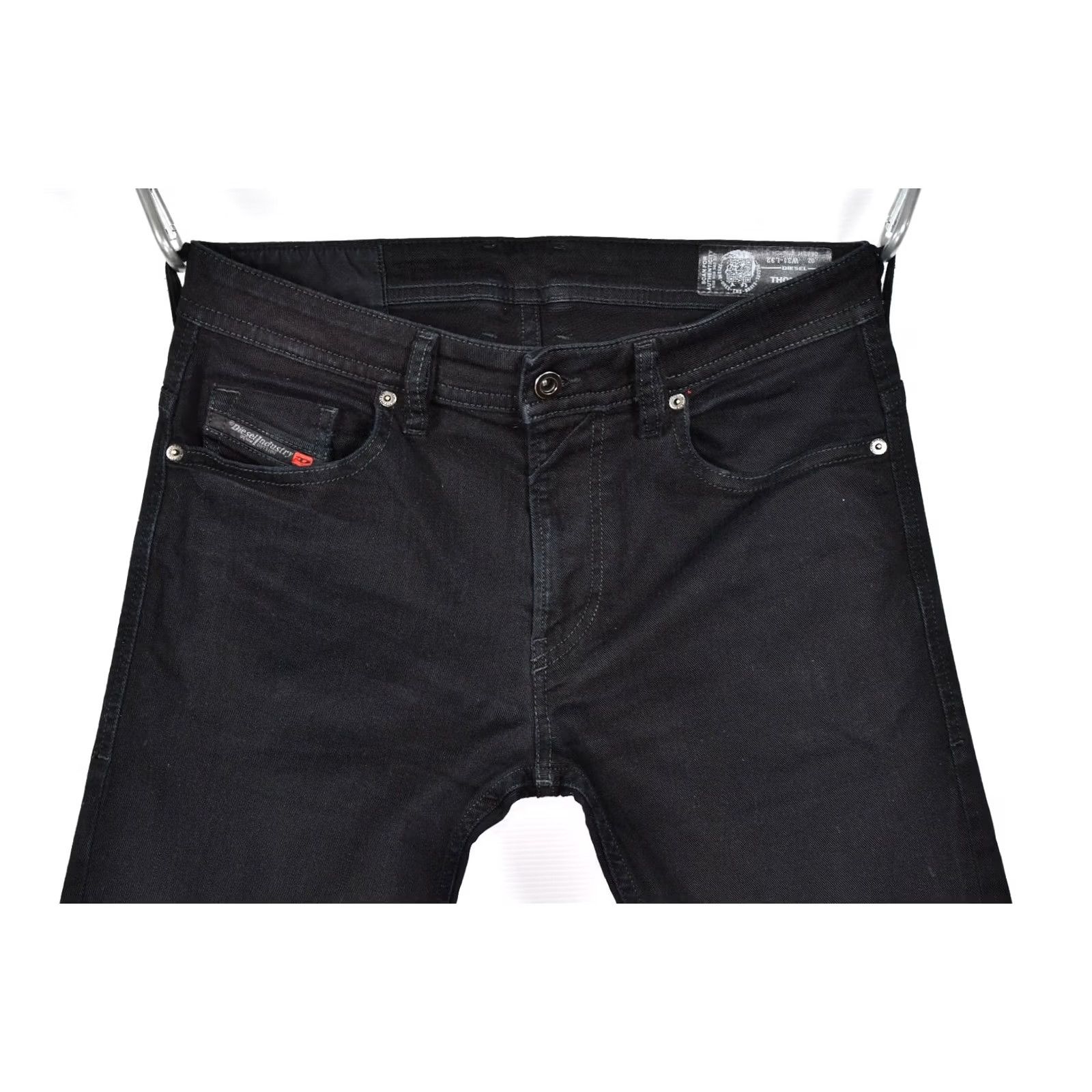 Diesel Diesel THOMMER 0688H Slim-Skinny Jeans Women's Black 31x32 XS? Size US 31 - 2 Thumbnail