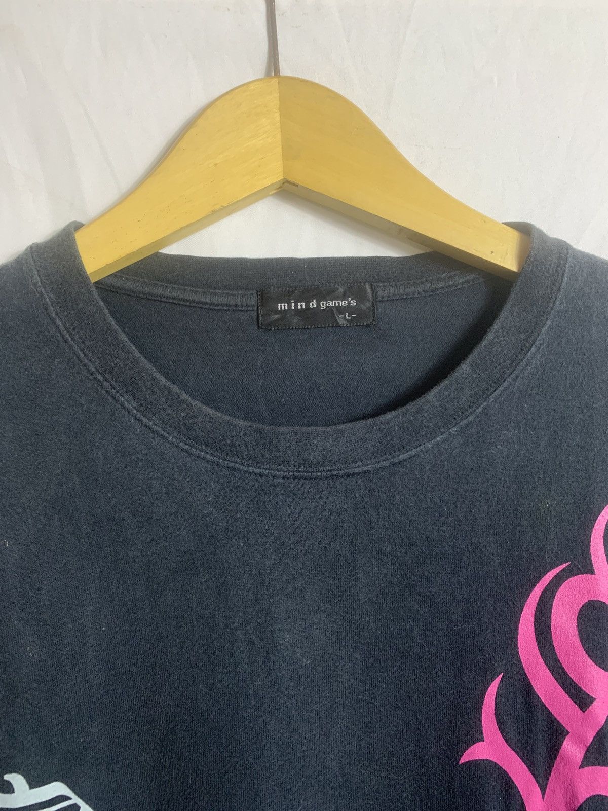 Japanese Brand Japanese Mindgames longsleve Size US M / EU 48-50 / 2 - 5 Thumbnail