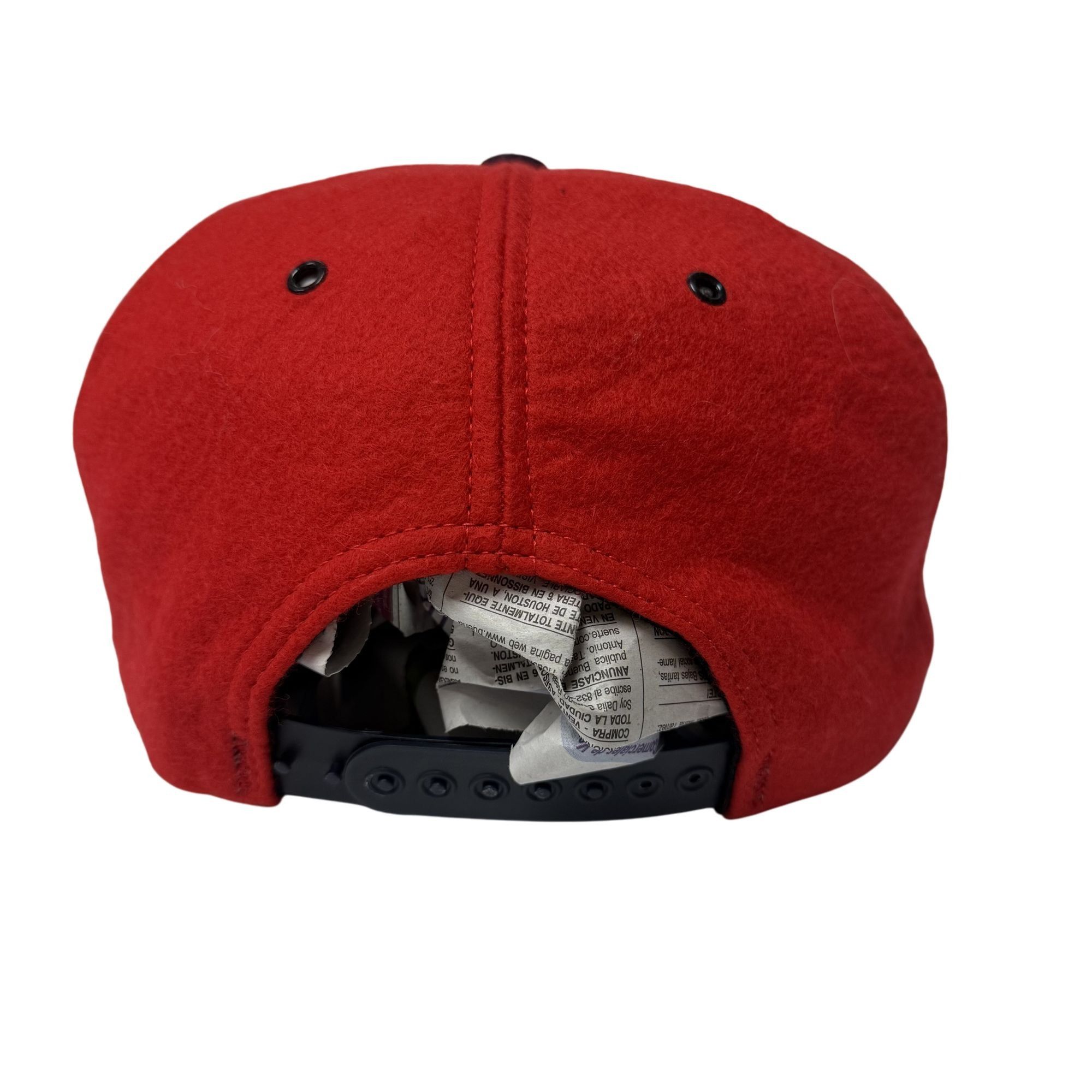 Other NOS Vtg DEXTER USA Red TRUCKER Hat Felted Wool Snapback Size ONE SIZE - 8 Thumbnail