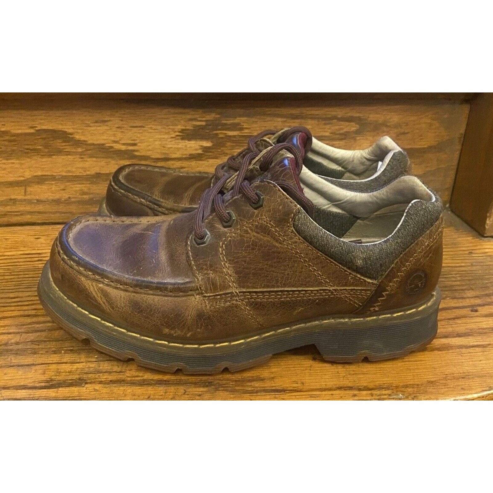 Dr. Martens Dr Martens Leather Lace Up Shoes Men's Sz 8 12049 AW004 L 9 Size US 8 / EU 41 - 4 Thumbnail