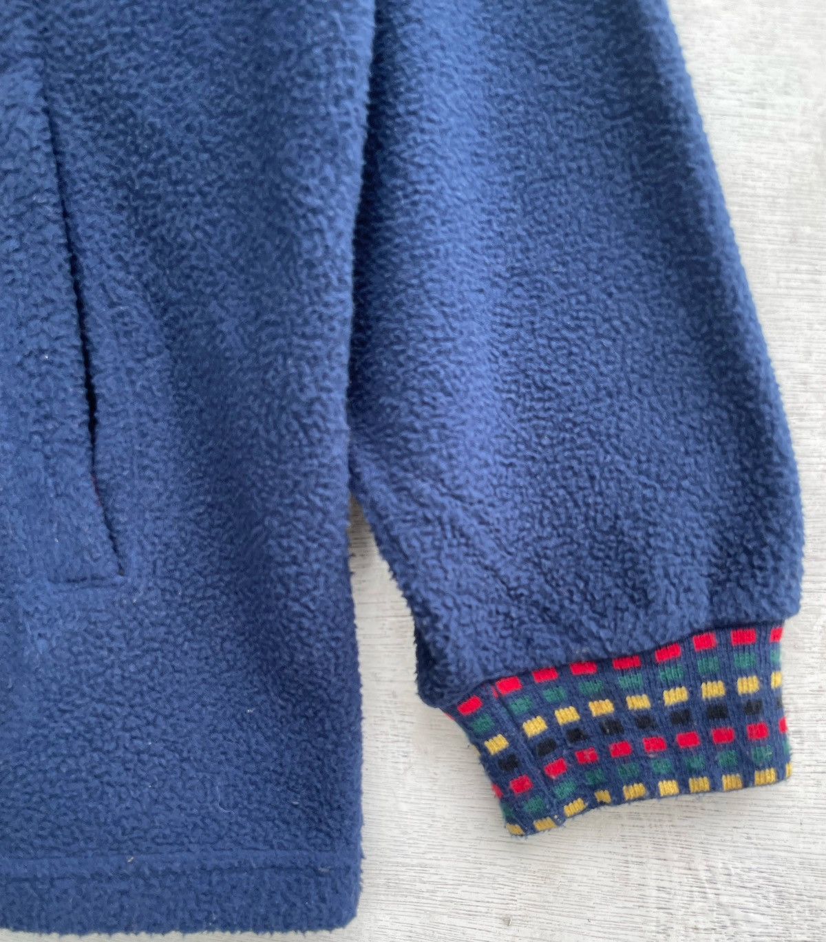 Designer × Vintage × Yves Saint Laurent Vintage Yves Saint Laurent pour homme Fleece Jacket Size US M / EU 48-50 / 2 - 6 Thumbnail