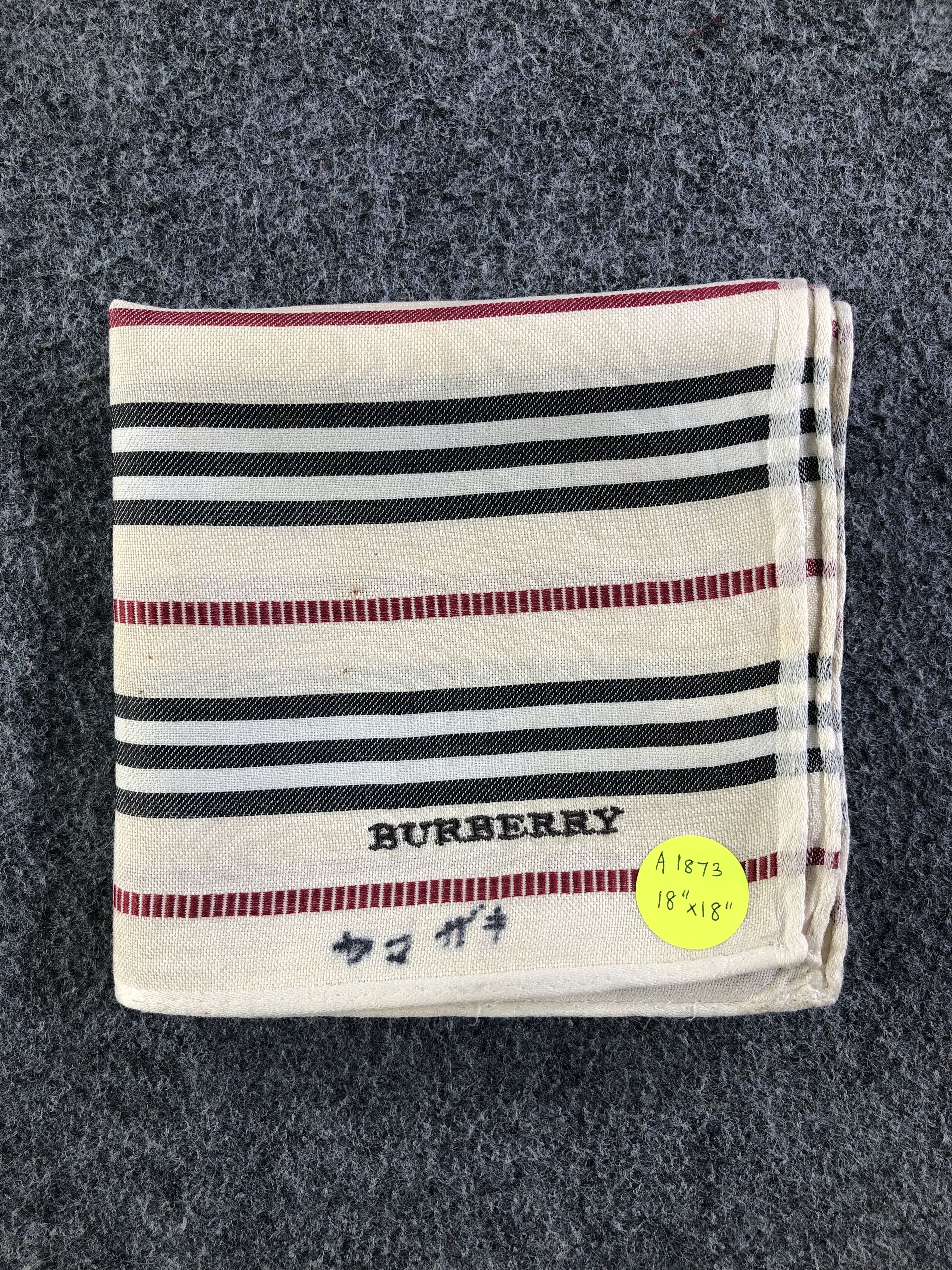 Burberry Burberry Handkerchief / Bandana / Neckerchief / Headscarf Size ONE SIZE - 9 Thumbnail