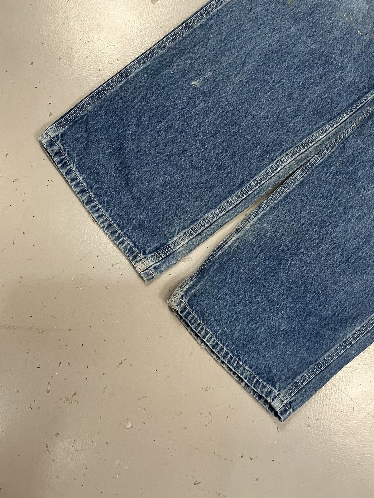 Carhartt × Vintage Vintage Carhartt B13 DST carpenter denim Size US 33 - 4 Thumbnail