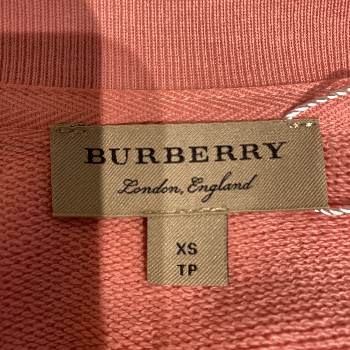 Burberry Burberry Classic Pink Letter Logo Pullover Sweatshirt K26WX Size XS / US 0-2 / IT 36-38 - 7 Thumbnail