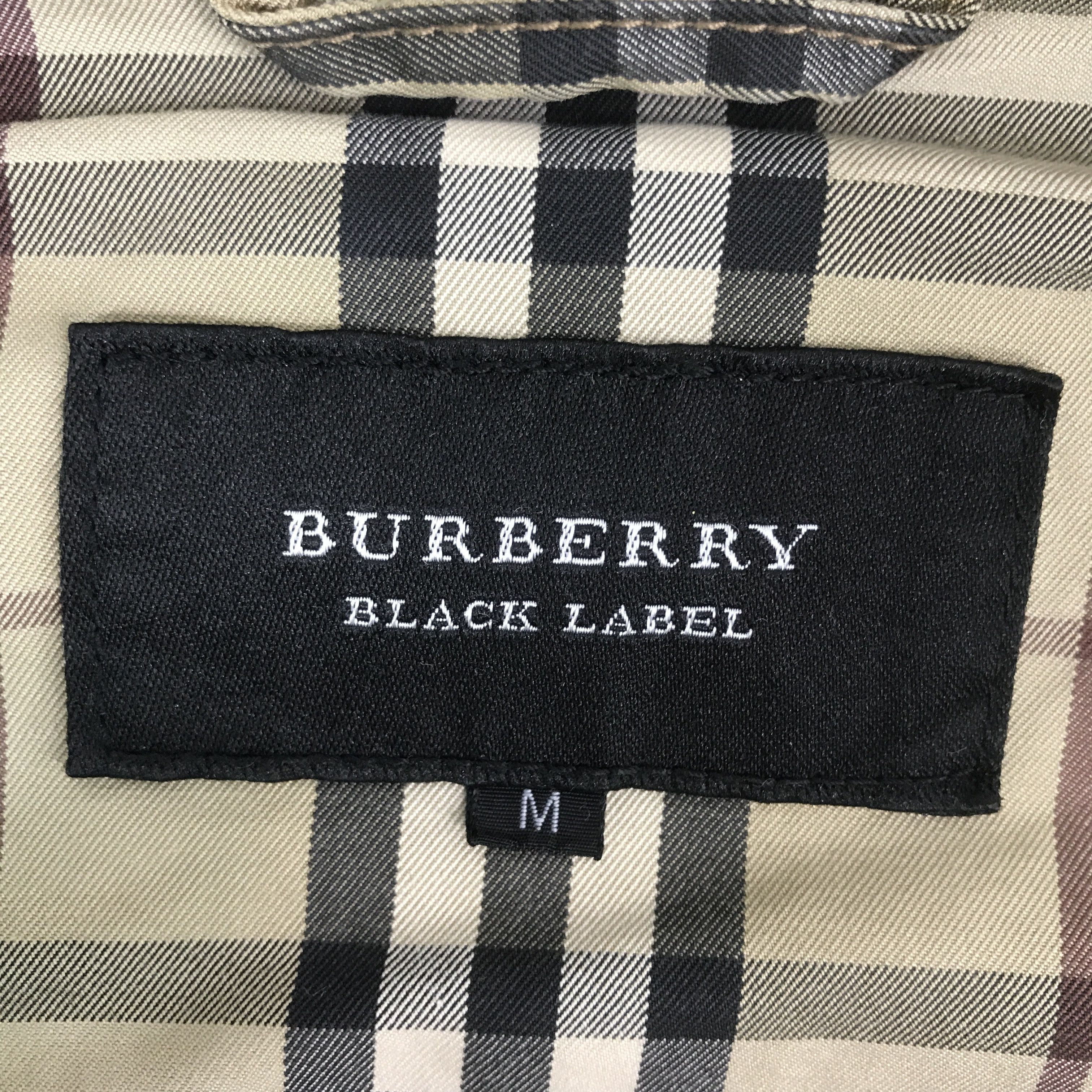 Burberry Rare burberry Black Label Button Up Bikers jacket Size US M / EU 48-50 / 2 - 9 Thumbnail
