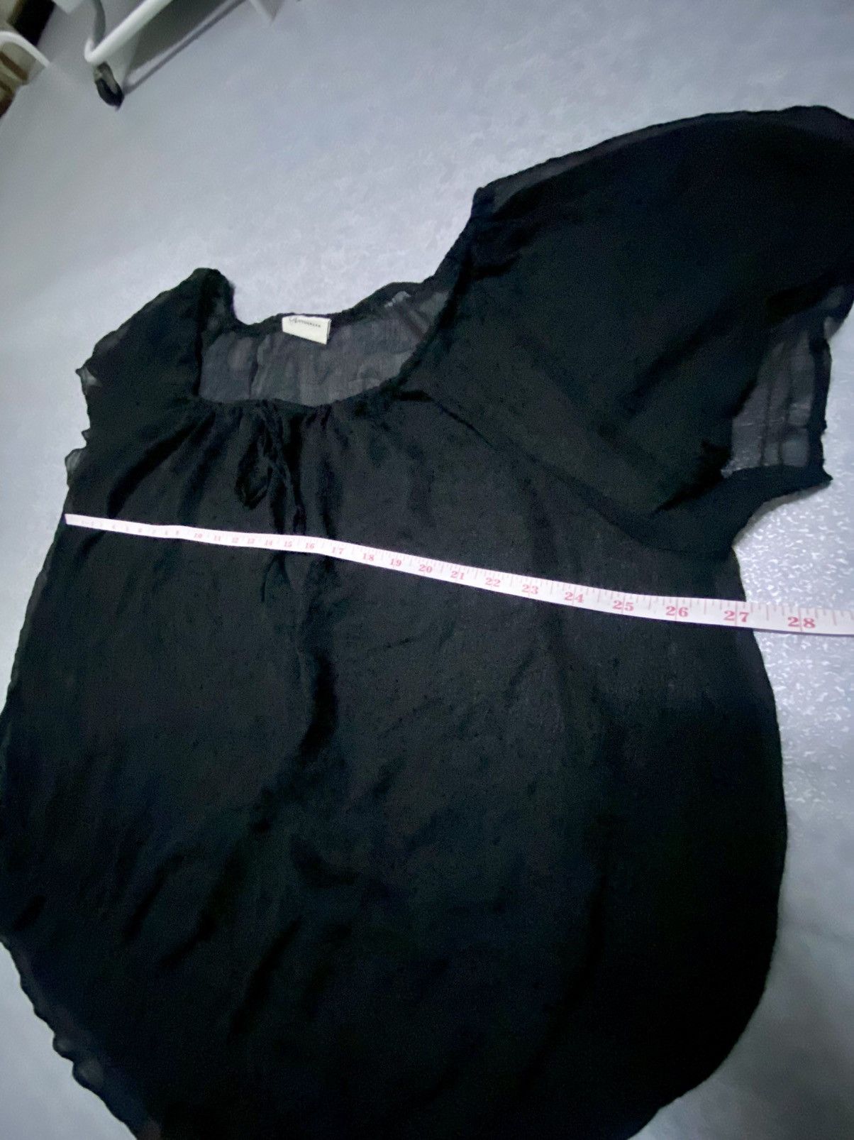 Other Autograph Sheer Blouse Size XXL / US 16-18 / IT 52-54 - 10 Thumbnail