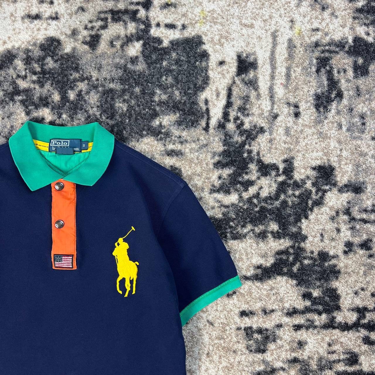 Polo Ralph Lauren Polo Ralph Lauren Big Logo Luxury Vintage Rugby T-Shirt Size US S / EU 44-46 / 1 - 2 Thumbnail