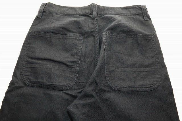 Junya Watanabe Casual Pants Plain Zipper Wool Tapered Pants Black Size US 30 / EU 46 - 4 Thumbnail