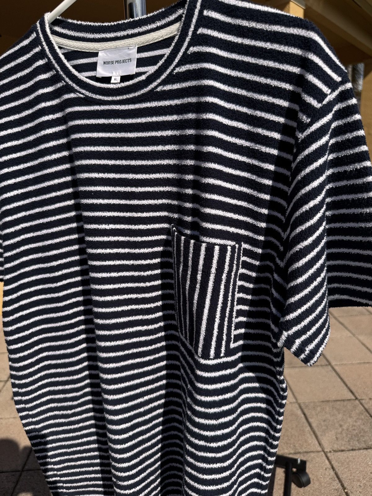 Norse Projects Norse Projects Striped Towel Tee size XL Size US XL / EU 56 / 4 - 8 Thumbnail