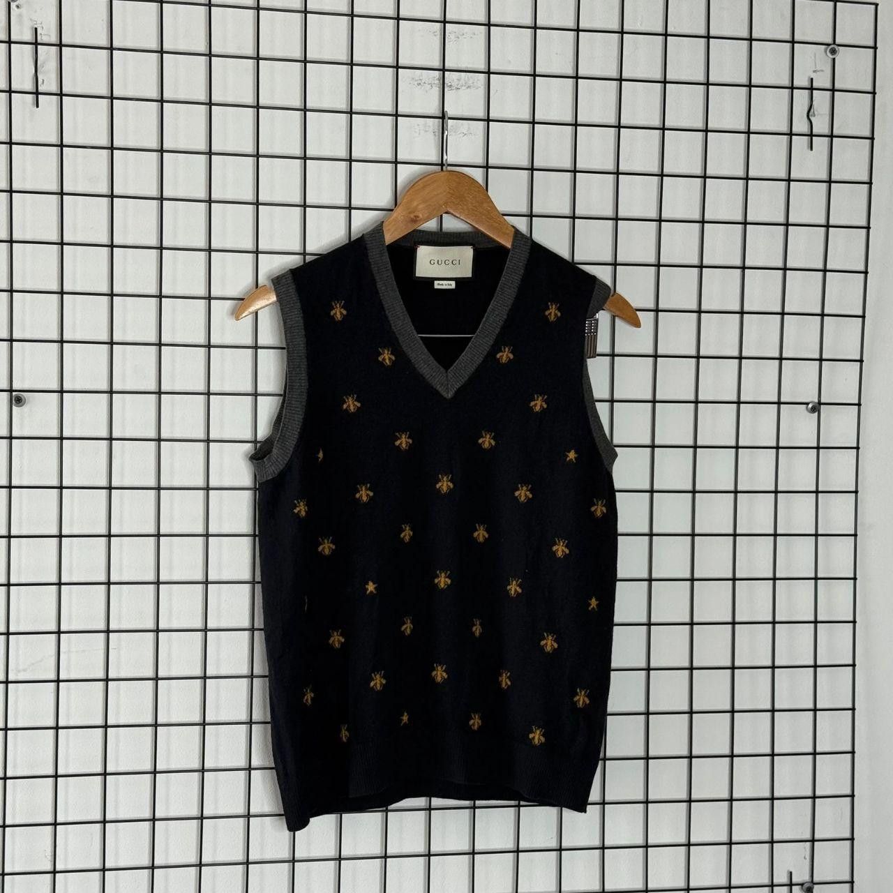 Gucci Gucci Vest Vintage Wool Embroidered Size US M / EU 48-50 / 2 - 2 Thumbnail