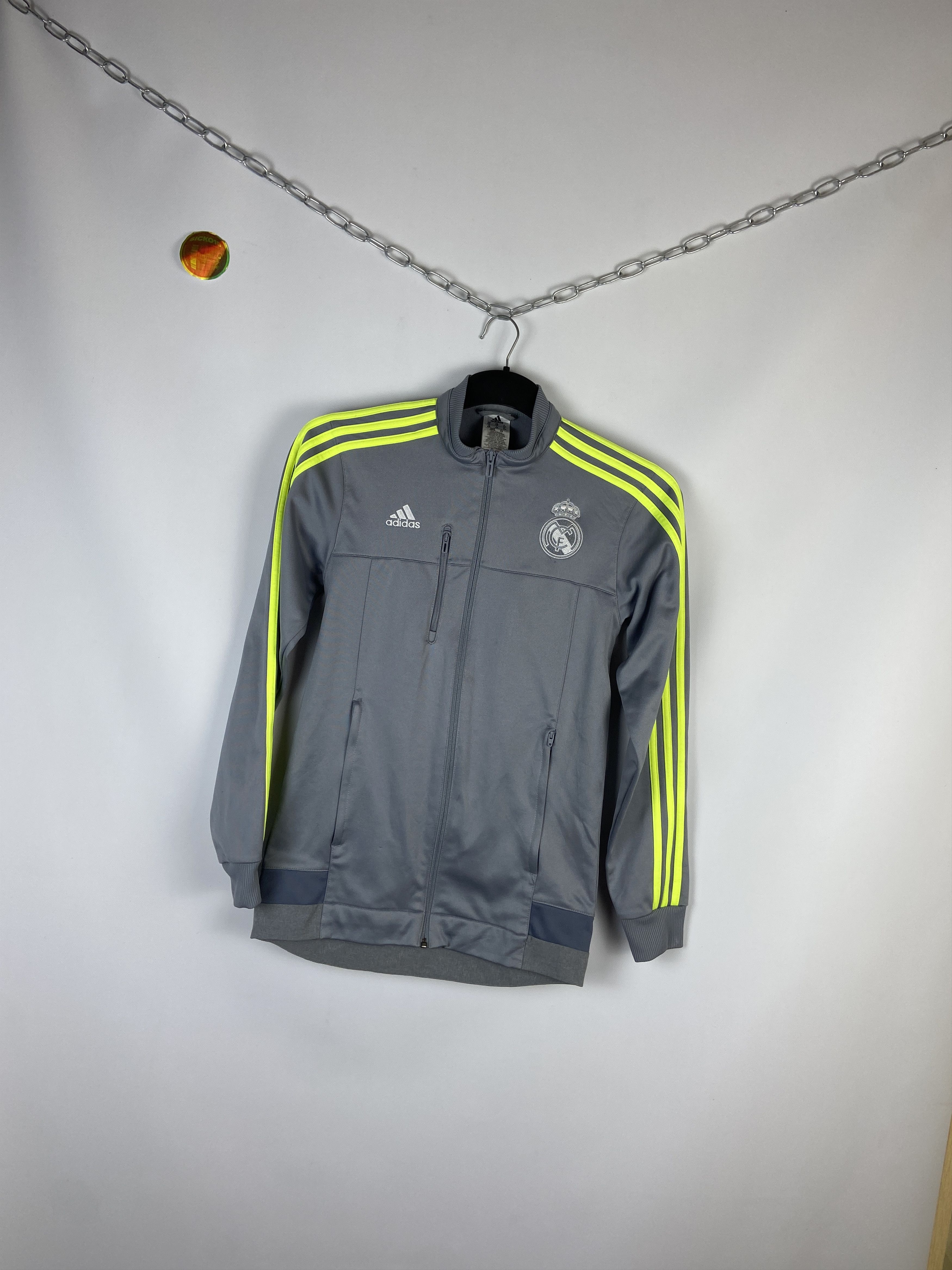 Adidas Vintage Adidas Real Madrid Track Top Jacket Size US XS / EU 42 / 0 - 2 Thumbnail