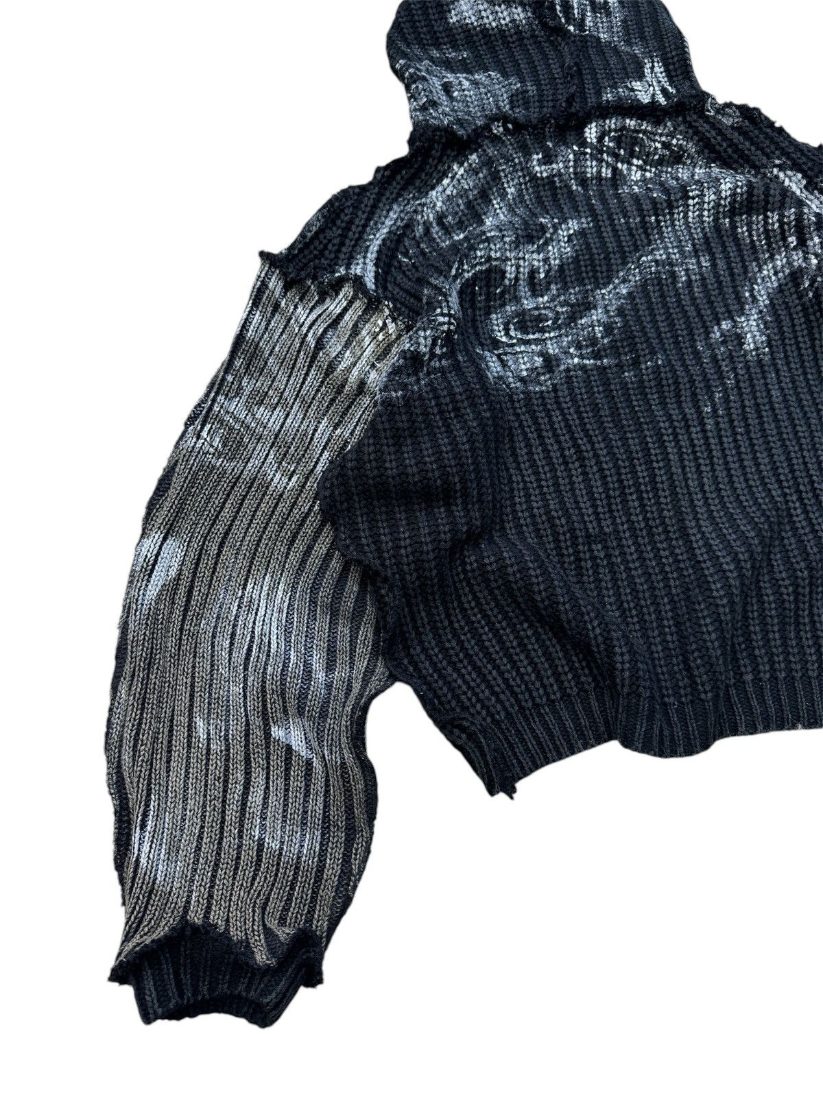 Hysteric Glamour × If Six Was Nine ARCHIVE PRINTED HOODIE L.G.B. Style SWEATER RIPPED Size US L / EU 52-54 / 3 - 9 Thumbnail
