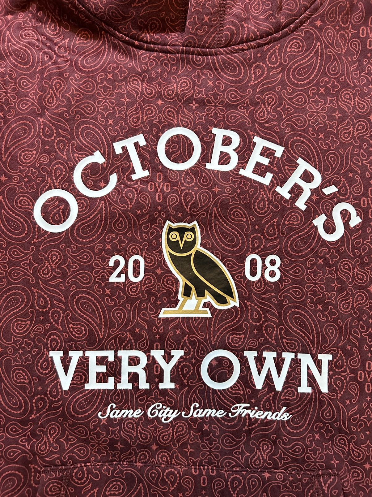 October's Very Own OVO COLLEGIATE HOODIE Size US L / EU 52-54 / 3 - 3 Thumbnail