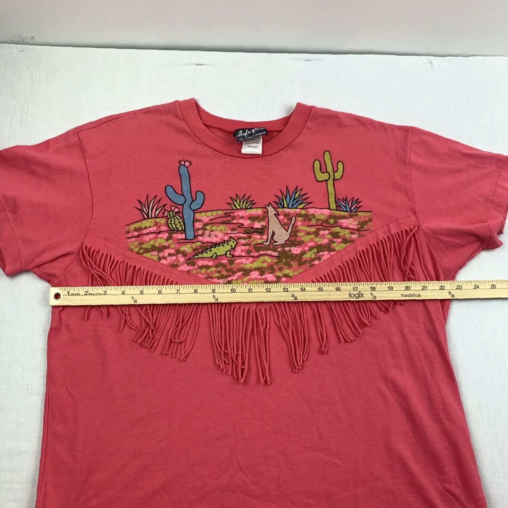Vintage VINTAGE Style Plus Desert Nature Shirt Womens XL Pink Plus Outdoors 90s Animals Mens? Womens Size XL / US 12-14 / IT 48-50 - 7 Thumbnail