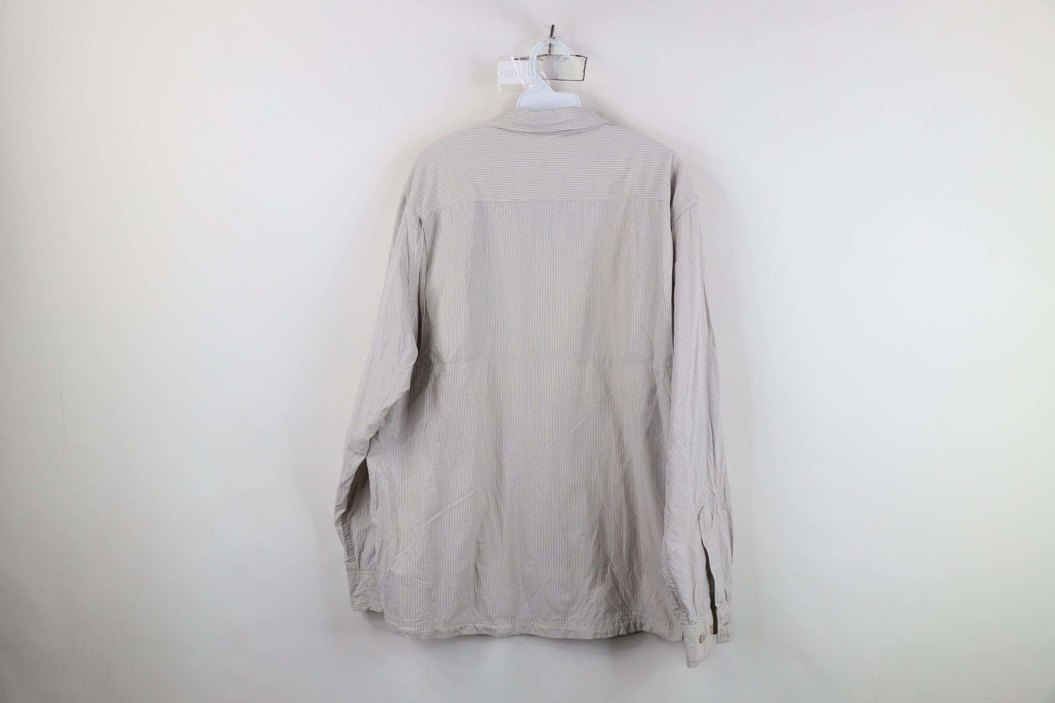 The North Face Vintage The North Face Striped Hiking Trekking Button Shirt Size US XXL / EU 58 / 5 - 12 Thumbnail