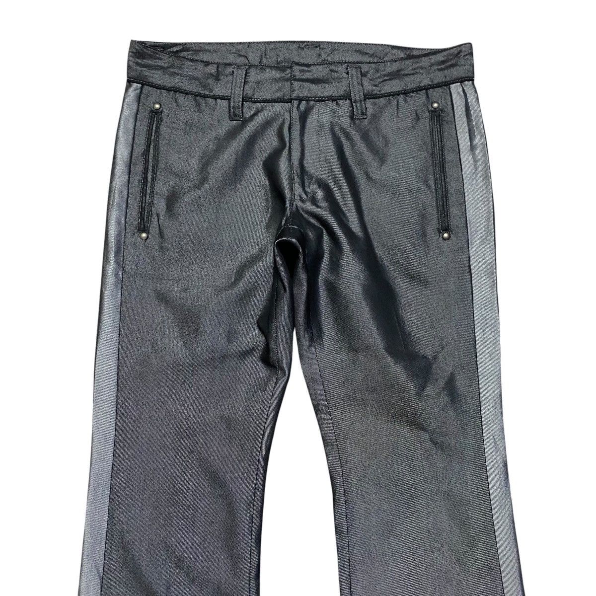 5351 POUR LES HOMMES 5351 Pour Les Hommes Side Stripe Flare Jeans Size US 33 - 3 Thumbnail