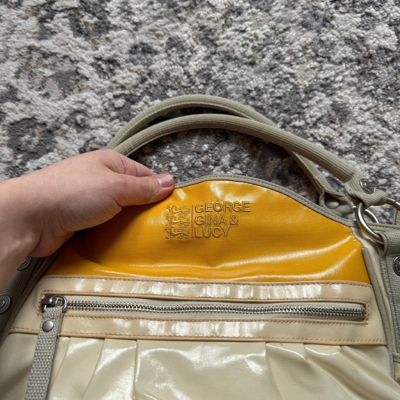 Japanese Brand George Gina & Lucy GGL PVC Glam Boho Avantgarde Retro Bag Size ONE SIZE - 6 Thumbnail
