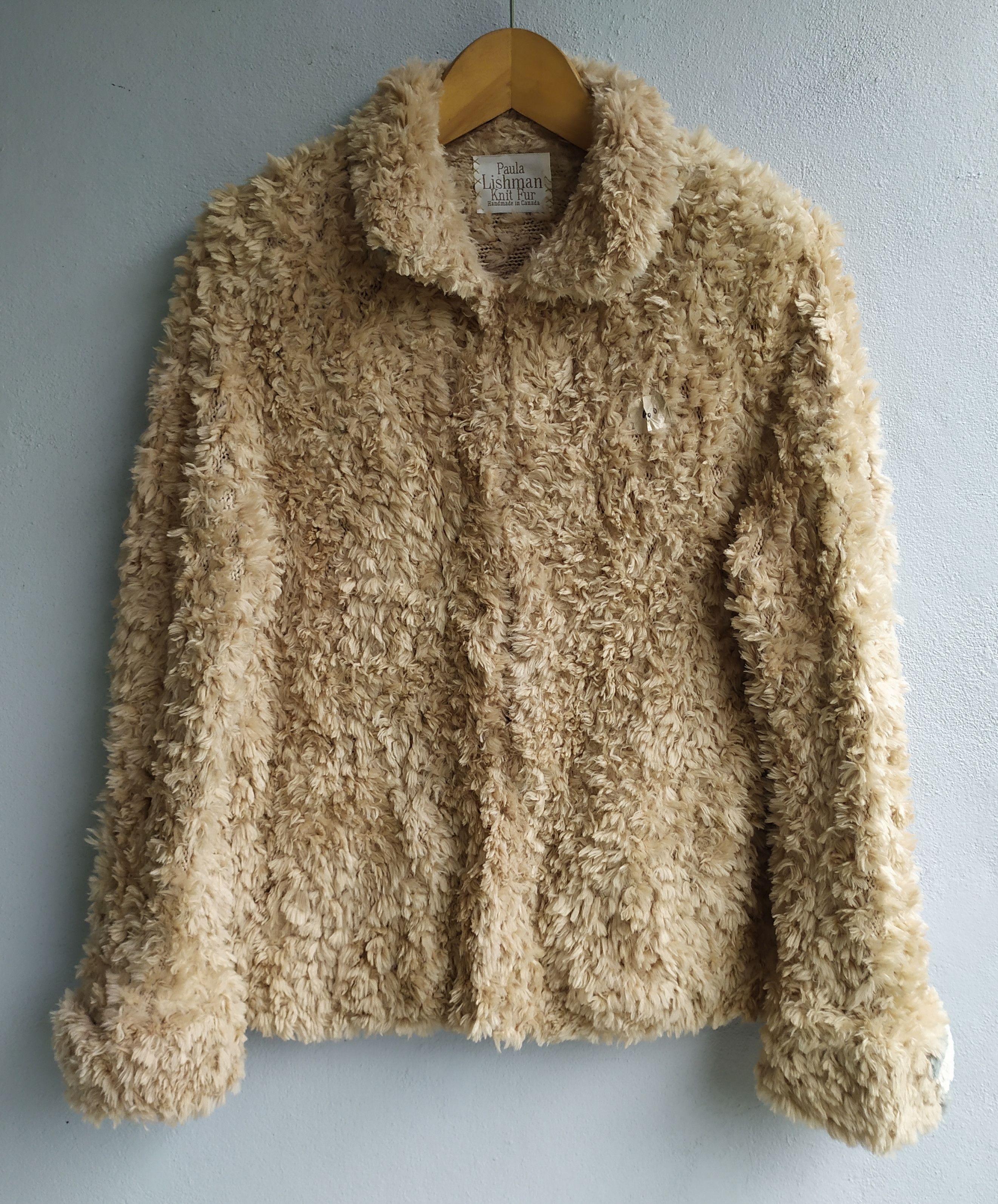 Paula Lishman Beaver Knit Fur Luxurious Handmade Canada