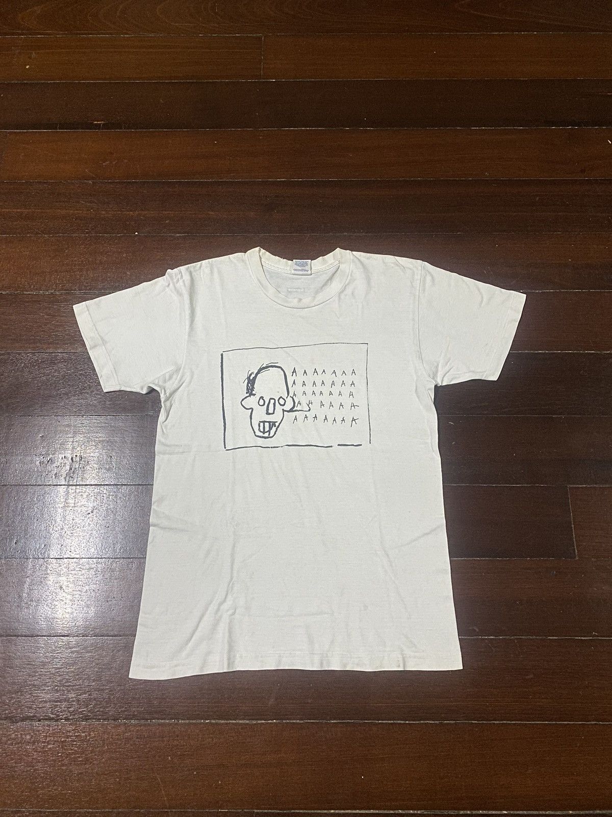Supreme Vintage Supreme Jean-Michel Basquiat AAAA Tee white FW/13 Size US M / EU 48-50 / 2 - 1 Thumbnail