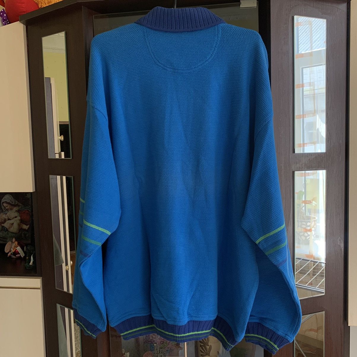 Carlo Colucci NEW Carlo Colucci Sweater Old Money Style Size US XXL / EU 58 / 5 - 5 Thumbnail