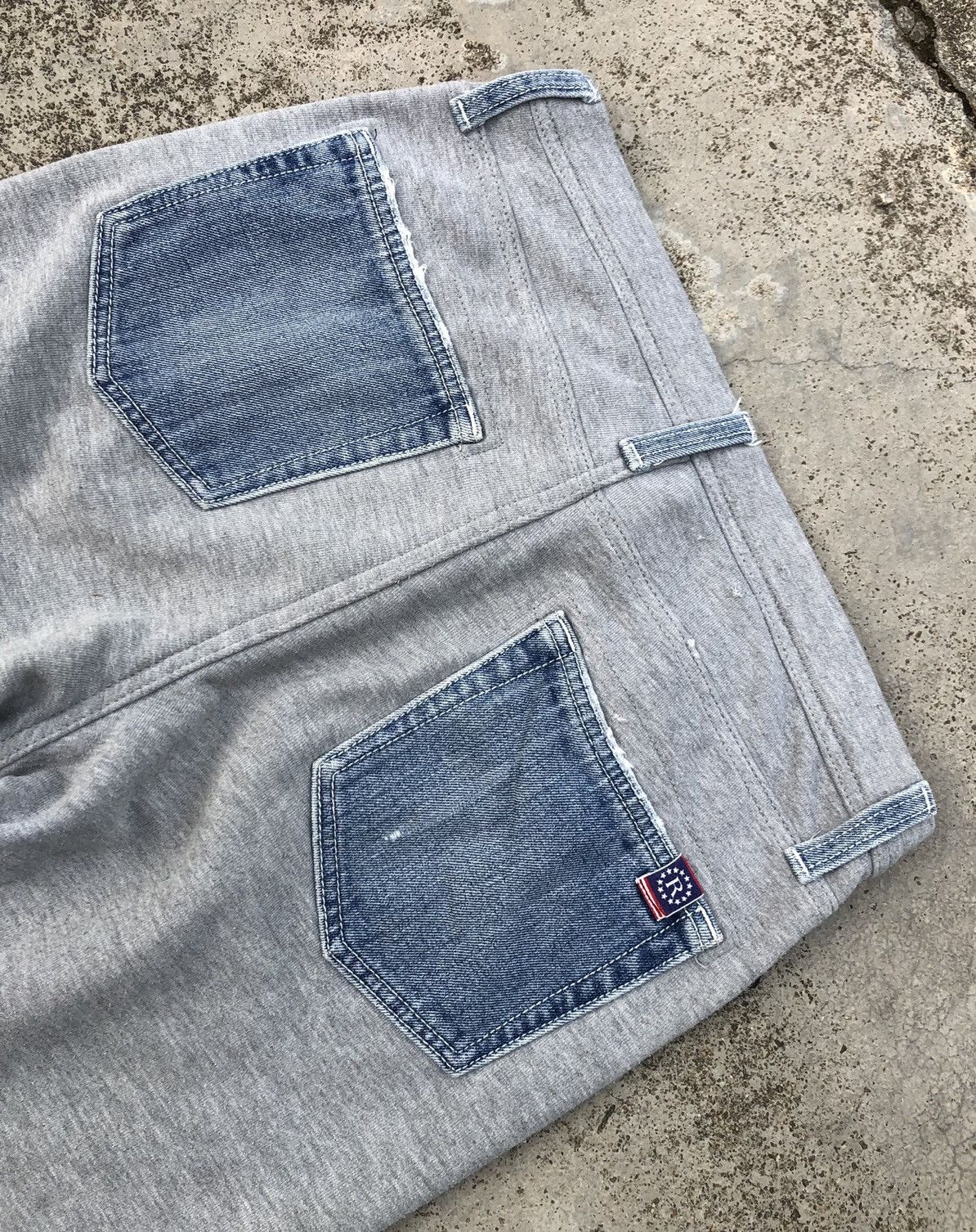 Japanese Brand RECONSTRUCTED DENIM BY RODEO CROWN Size US 30 / EU 46 - 5 Thumbnail