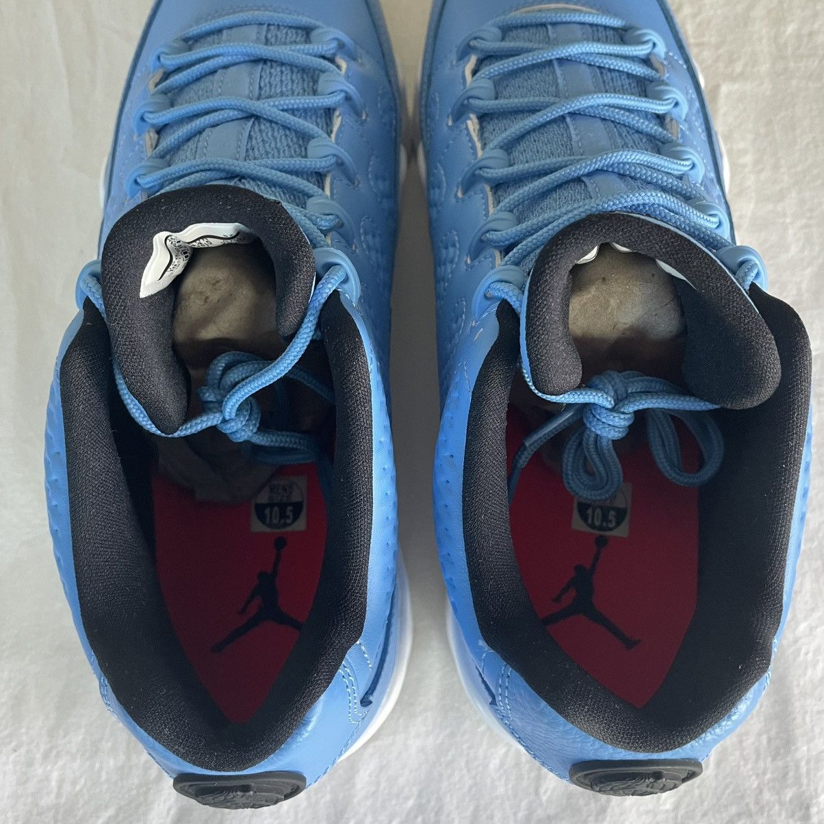 Jordan Brand × Nike Nike Air Jordan 9 Retro Low Pantone University Blue 10.5 Size US 10.5 / EU 43-44 - 8 Thumbnail