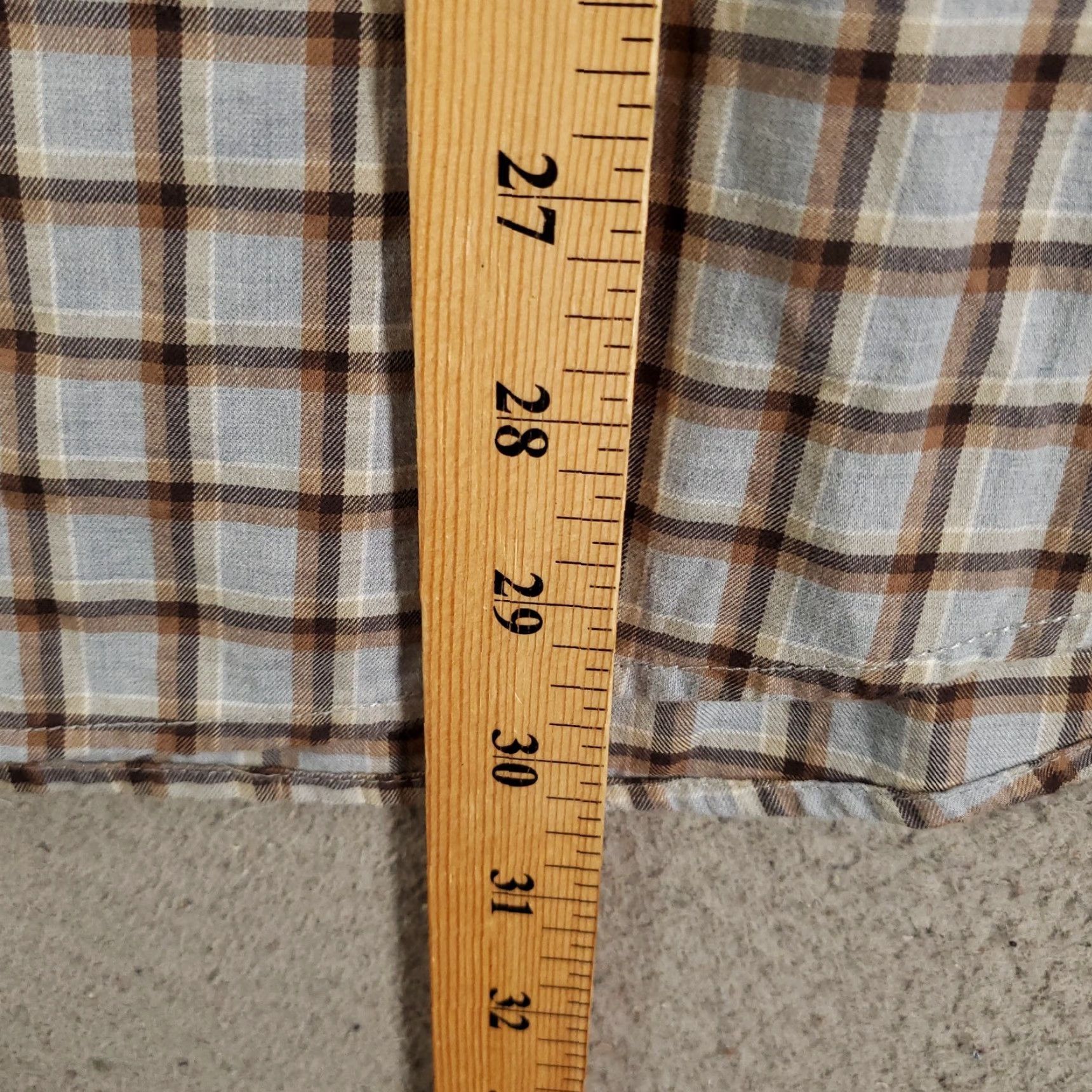 johnnie-O johnnie-O Button-Up Shirt 2XL Blue Plaid Long Sleeve Casual Men Regular Size US XXL / EU 58 / 5 - 2 Thumbnail