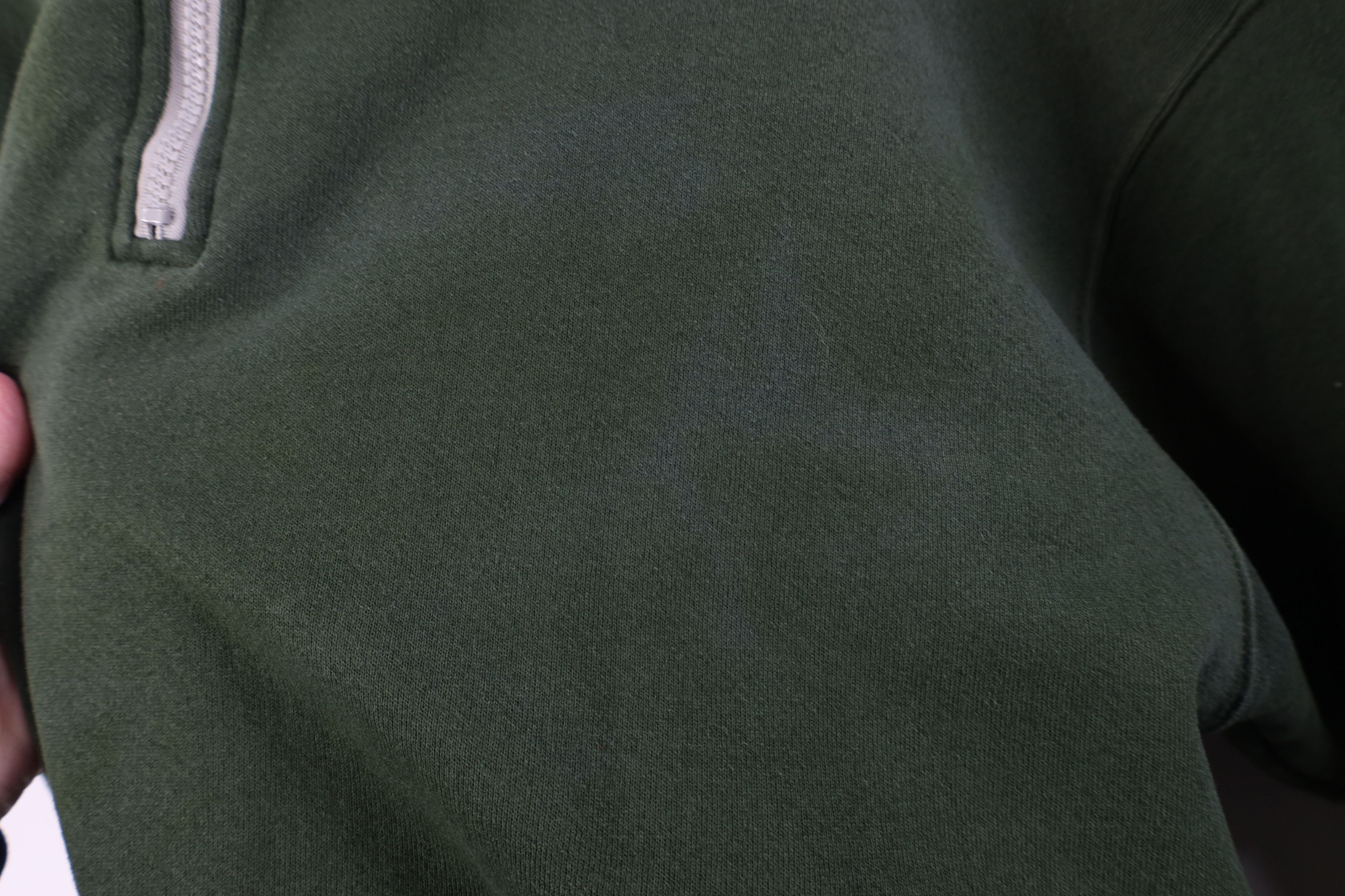 Vintage Vintage 90s Streetwear 1/4 Half Zip Pullover Sweatshirt Size US XL / EU 56 / 4 - 4 Thumbnail