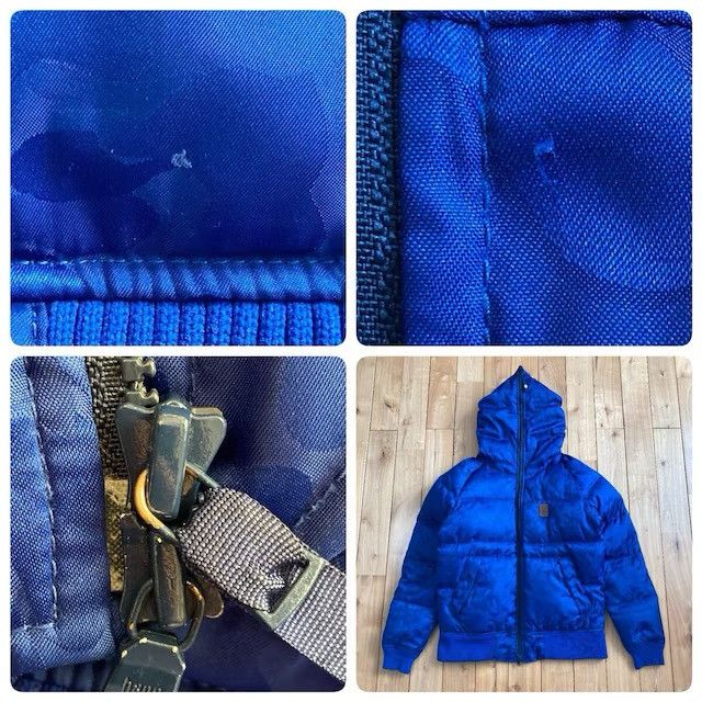 Bape BAPE Solid camo full zip hoodie puffer down jacket APE NIGO Size US S / EU 44-46 / 1 - 8 Thumbnail