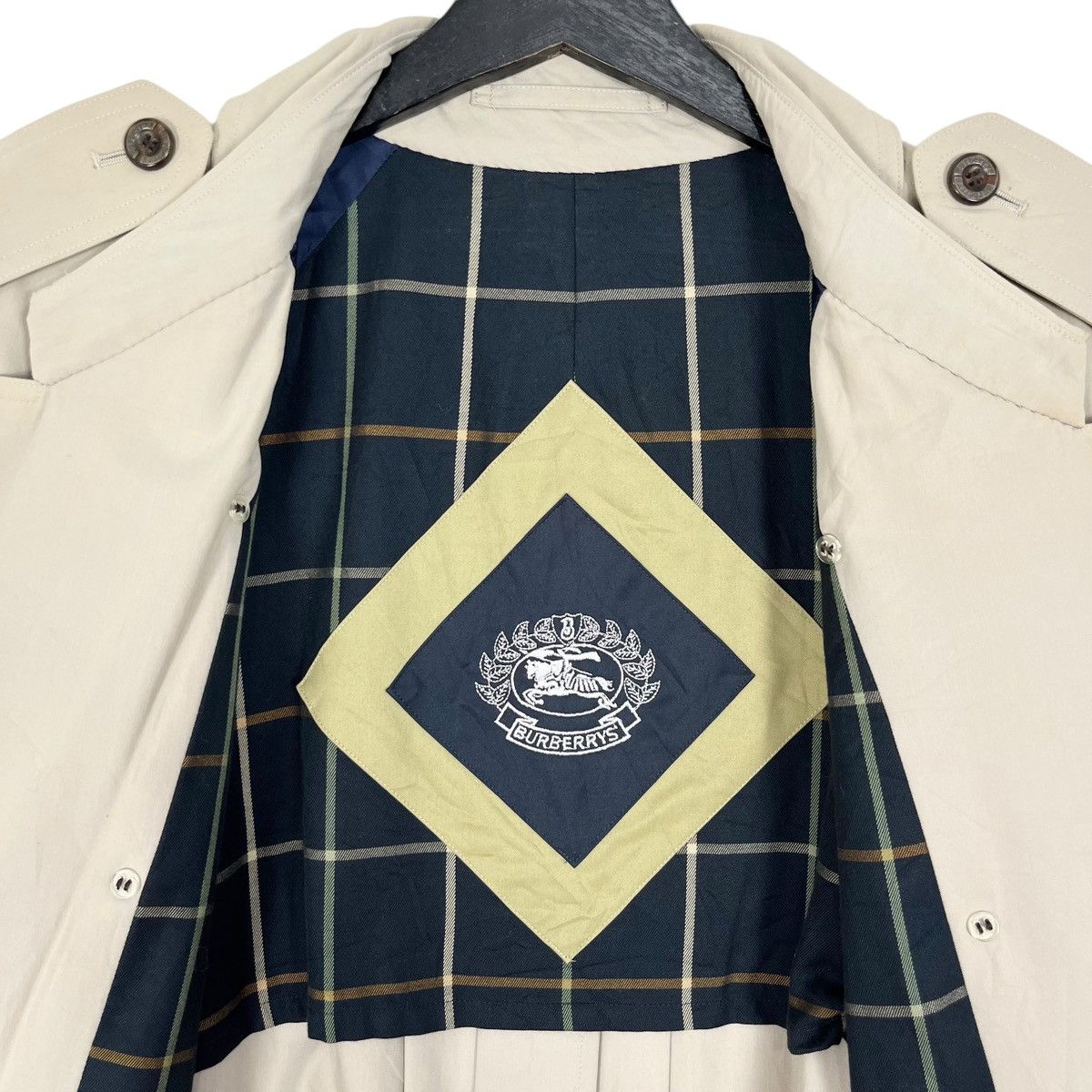 Burberry × Vintage Vintage Burberrys Trench Coat Size L / US 10 / IT 46 - 8 Thumbnail