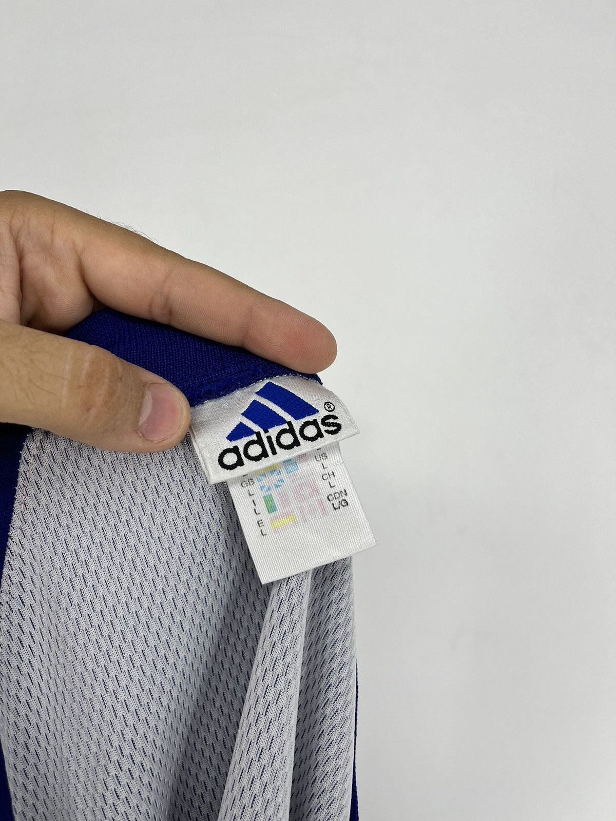 Other Adidas Vintage 90s Jersey Number One Basketball Rare Item Size US L / EU 52-54 / 3 - 9 Thumbnail