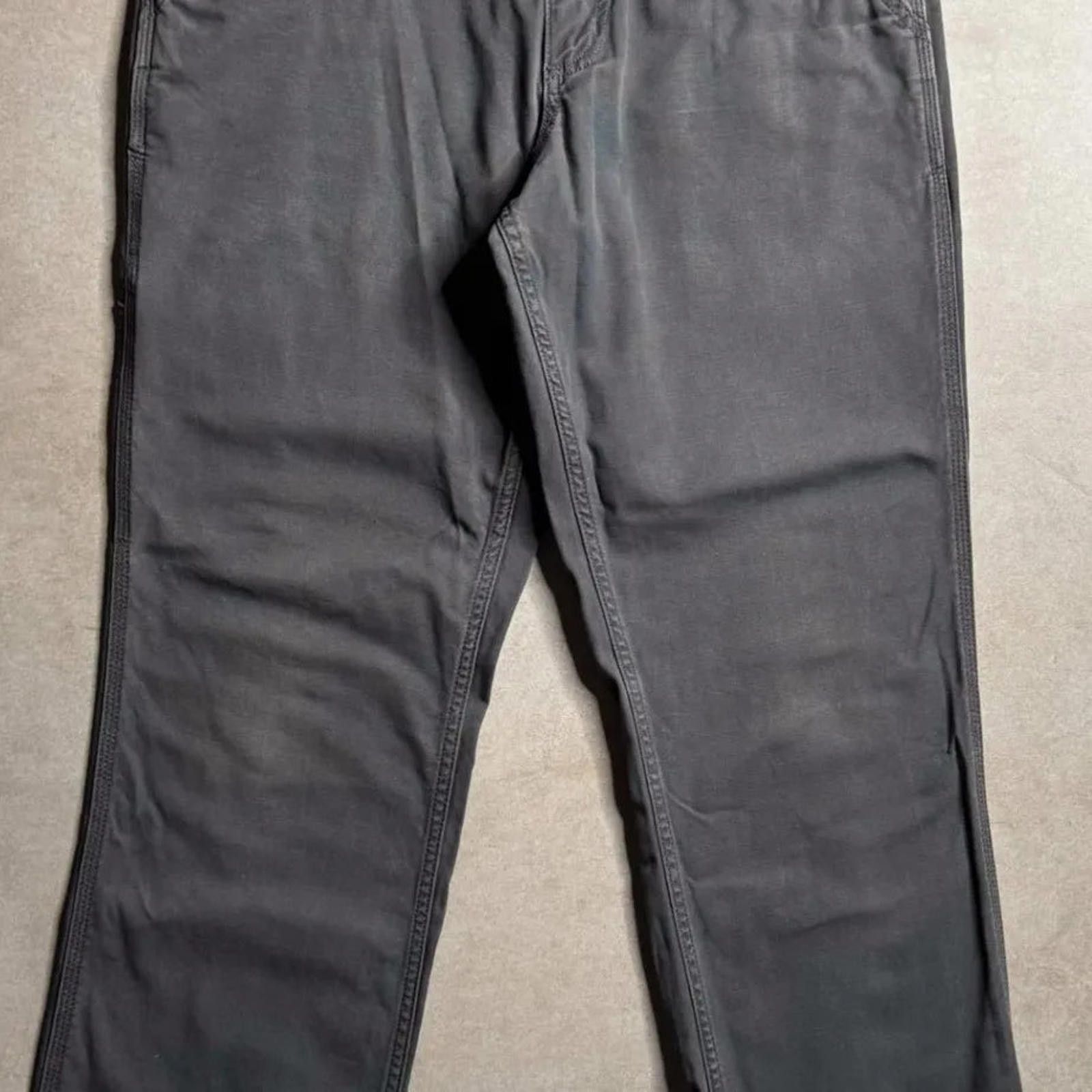 Carhartt Vintage Carhartt Gray Pants - 32x32 Size US 32 / EU 48 - 8 Thumbnail