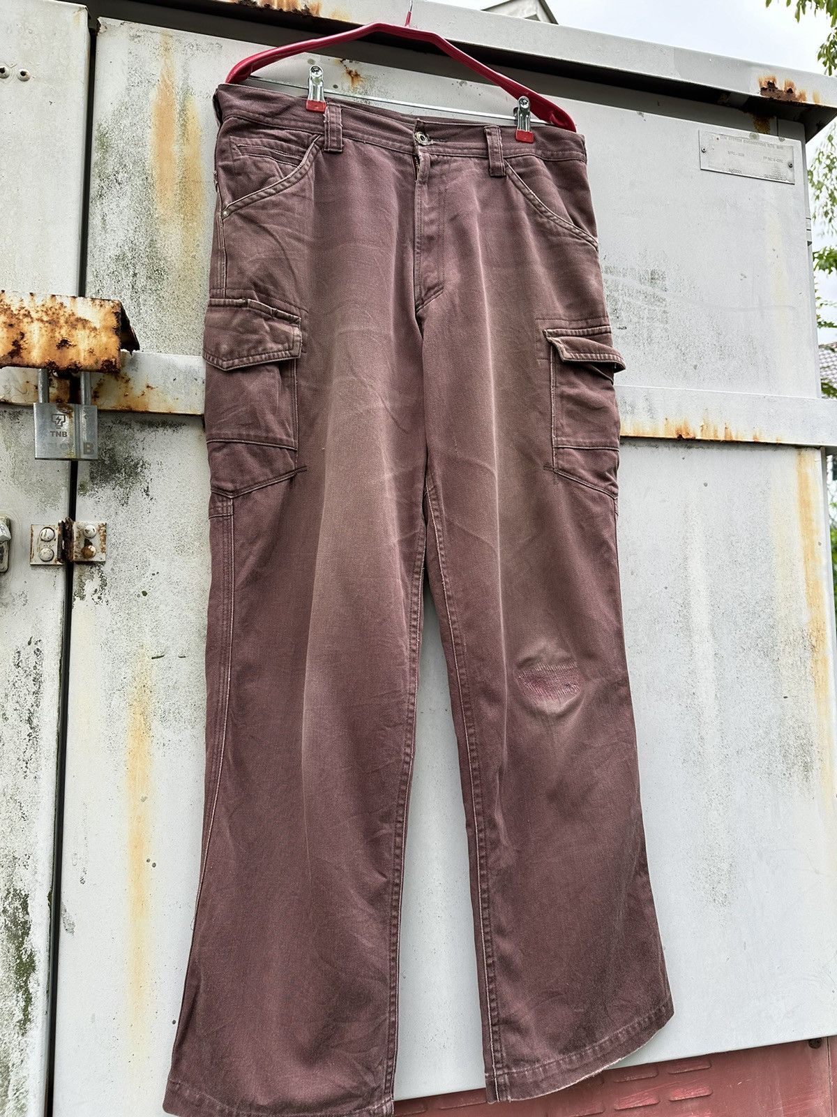 Vintage 👹Vintage THRASHED Vice United Cargo Pants Size US 32 / EU 48 - 8 Thumbnail