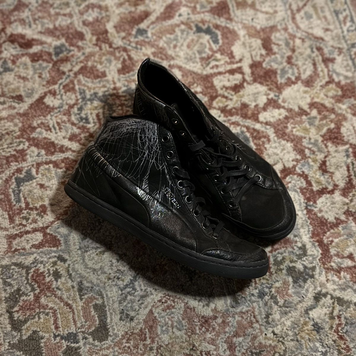 Alexander McQueen × Puma Alexander McQueen Puma Silver Drip Size US 9 / EU 42 - 2 Thumbnail