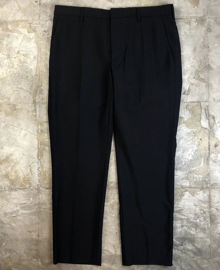 Prada Prada - Wool Logo Pocket Trouser Size US 34 / EU 50 - 1 Thumbnail