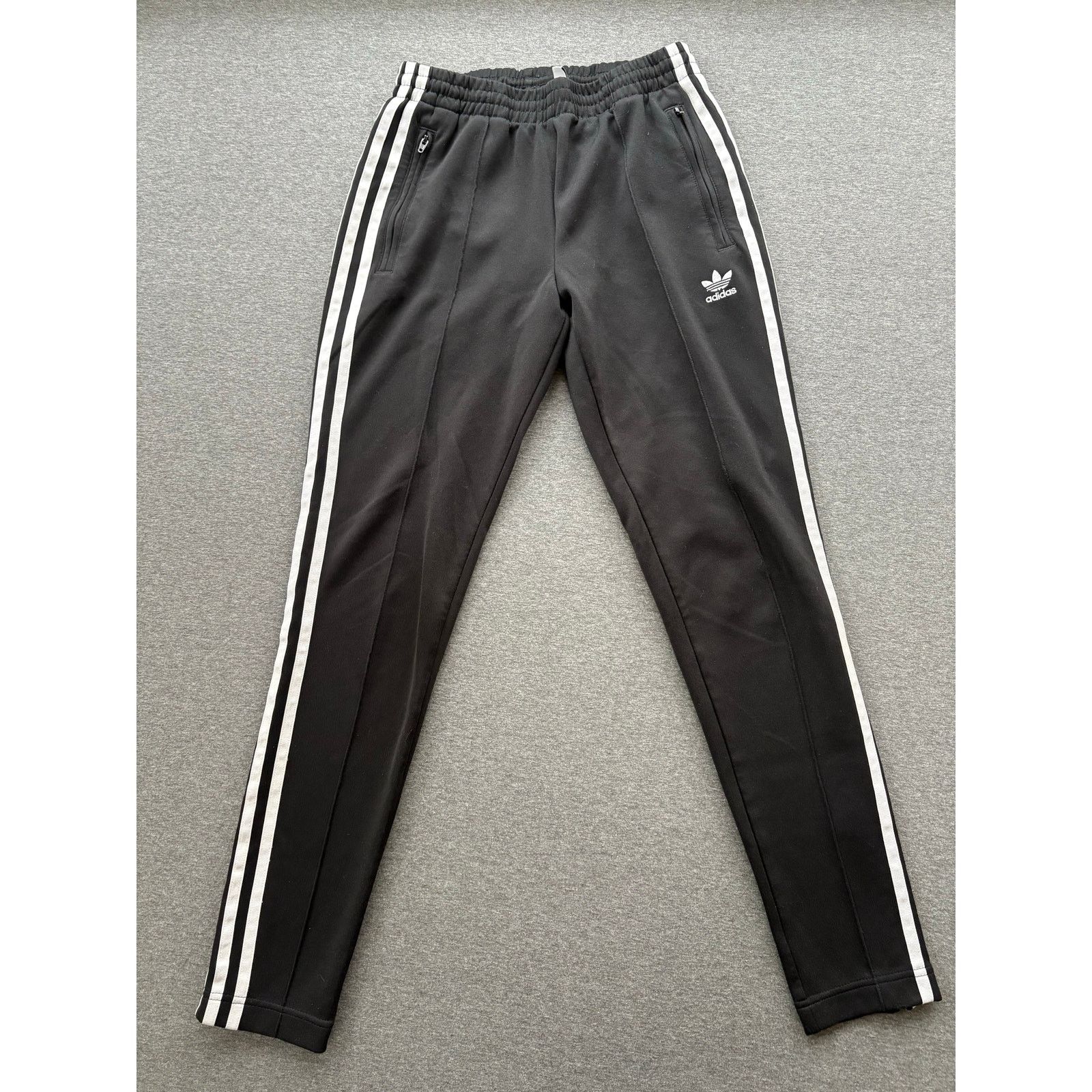 Adidas adidas | Classic Striped Track Pants w/ Zipper Pockets | XS Size 28" / US 6 / IT 42 - 2 Thumbnail