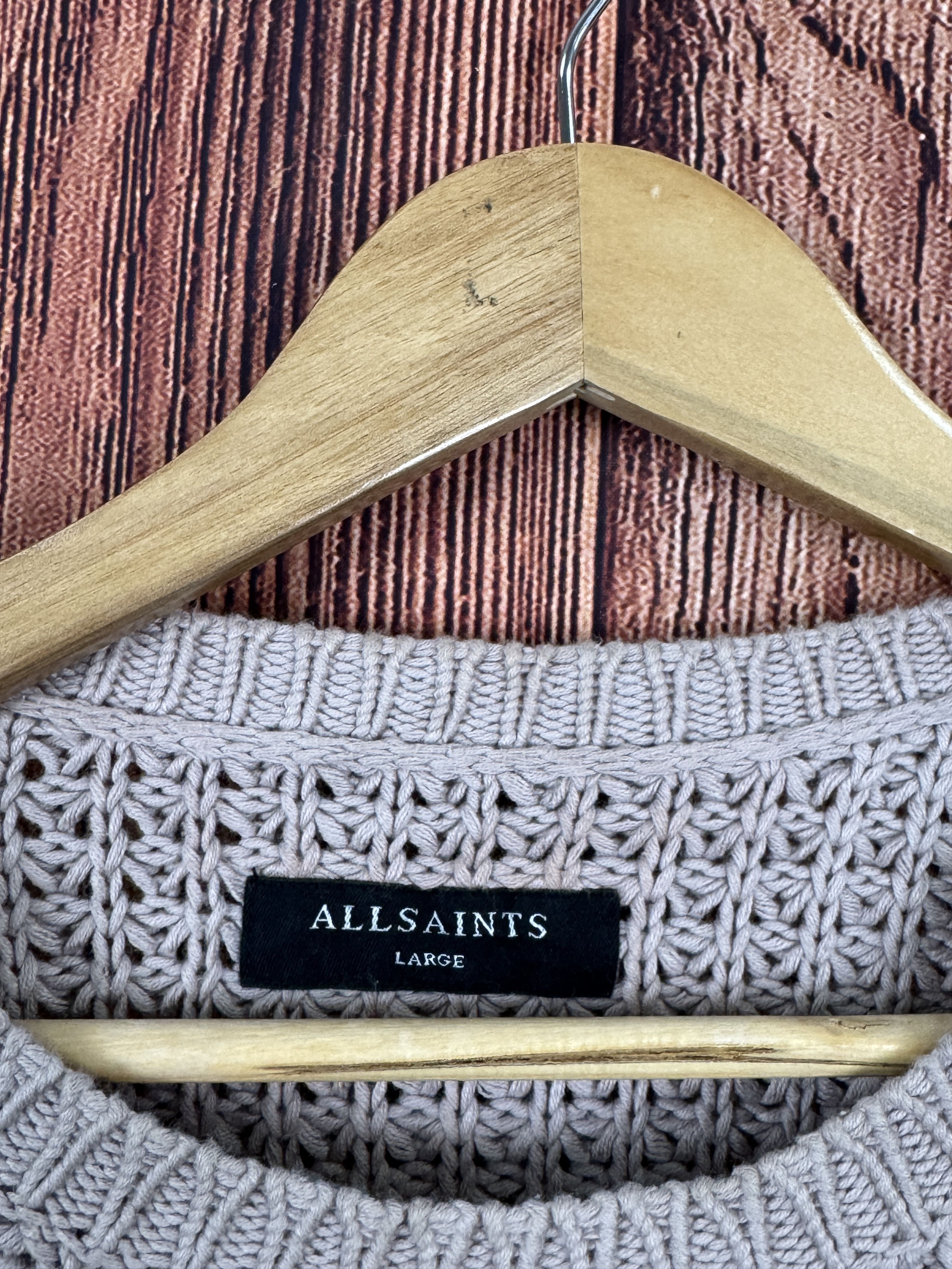 Allsaints All Saints Rok Crew Thick Knit Jumper Size US L / EU 52-54 / 3 - 6 Thumbnail