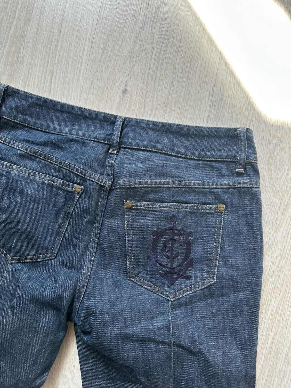 Alexander McQueen VINTAGE ALEXANDER MCQUEEN LUXURY 2000s FLARED JEANS Size 28" / US 6 / IT 42 - 2 Thumbnail