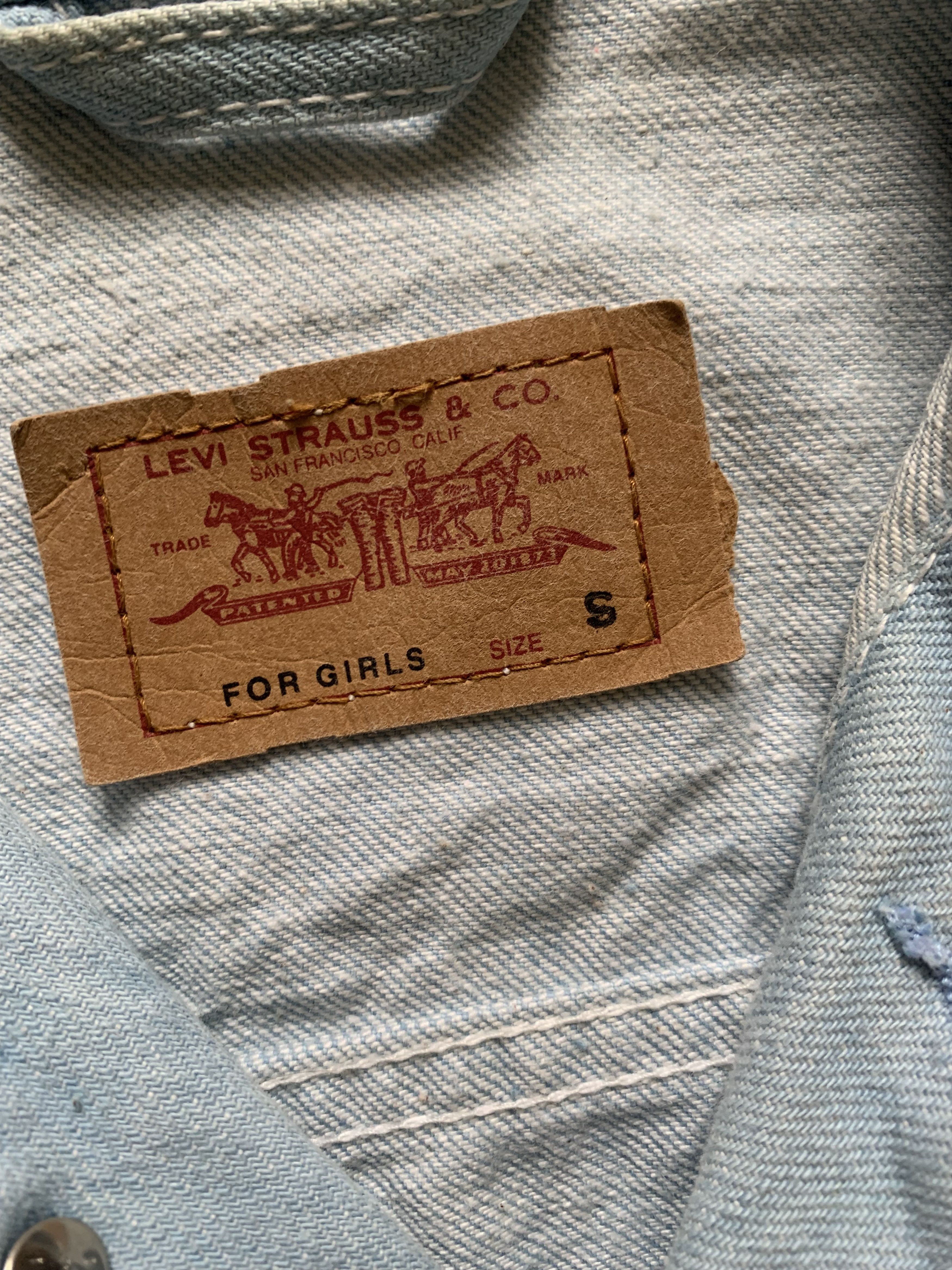 Levi's × Levi's Vintage Clothing Levi’s Women’s Vintage Light Blue Jacket 1998 Size S / US 4 / IT 40 - 5 Thumbnail