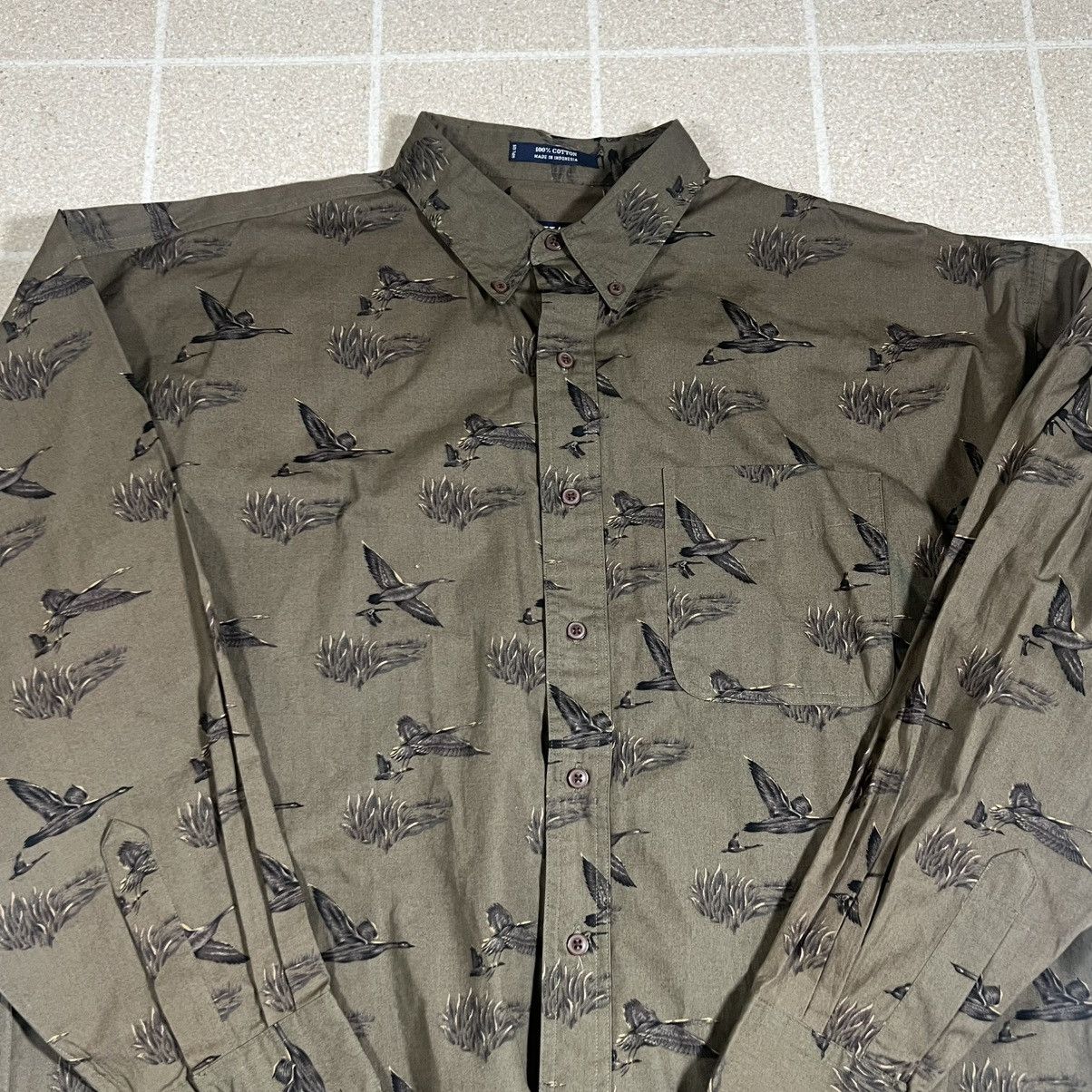 Chaps Ralph Lauren Vintage Chaps Ralph Lauren Shirt Men Large Mallard Duck Polo Size US XL / EU 56 / 4 - 2 Thumbnail