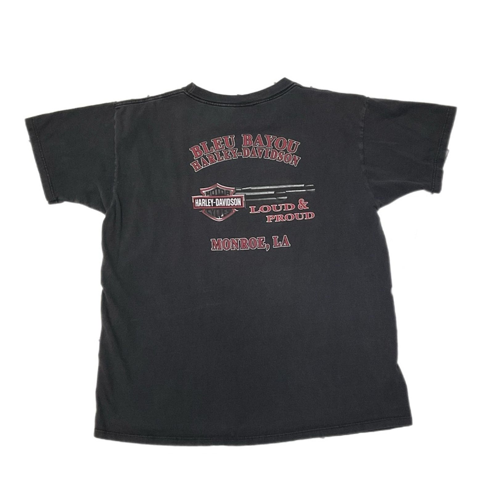 Harley Davidson 2000s Harley Davidson “Meet My Twin” Graphic T-Shirt Size US XL / EU 56 / 4 - 2 Thumbnail