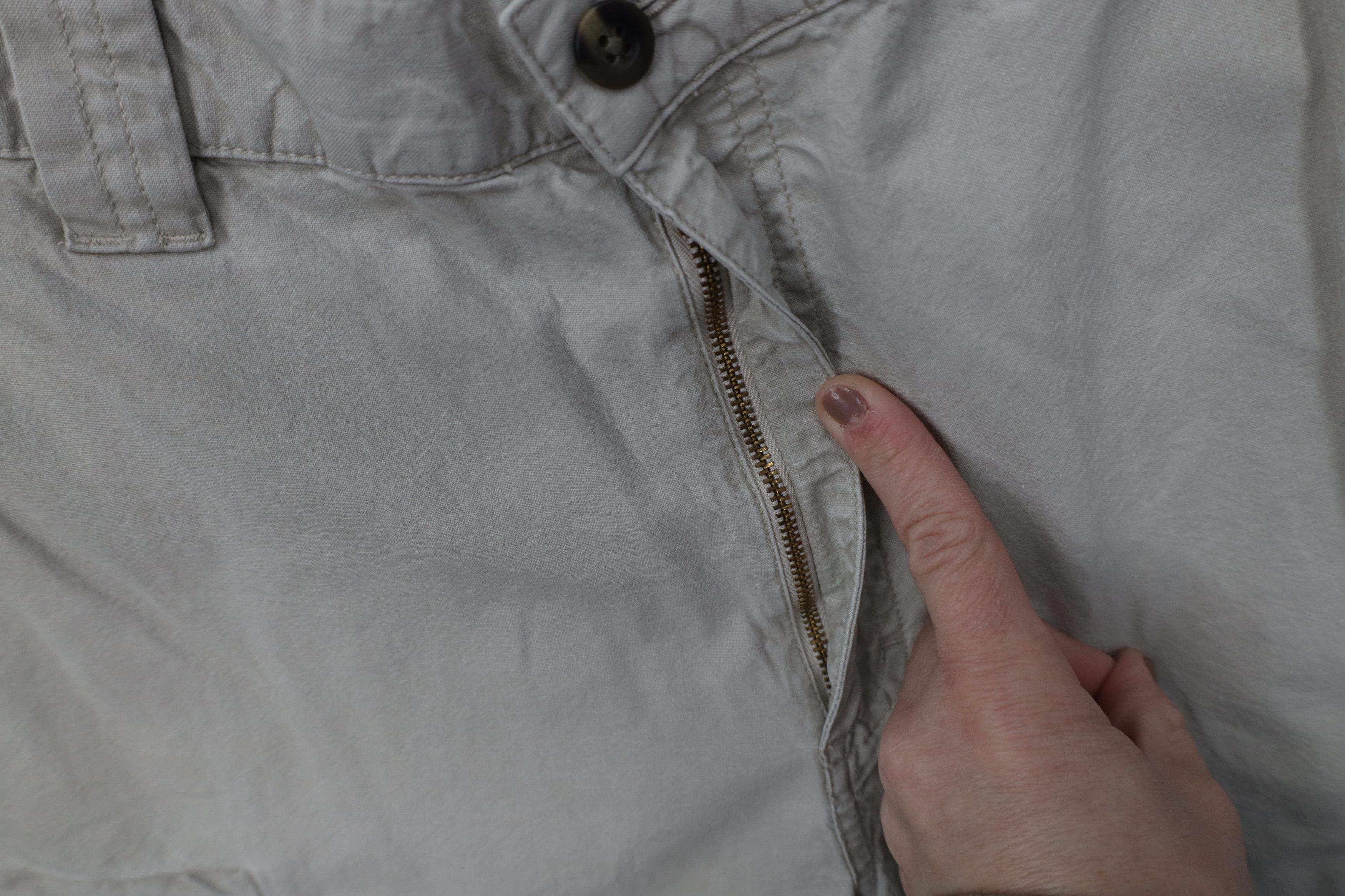 L.L. Bean Vintage 90s LL Bean Tropic Weight Wide Leg Cargo Pants Size US 33 - 7 Thumbnail