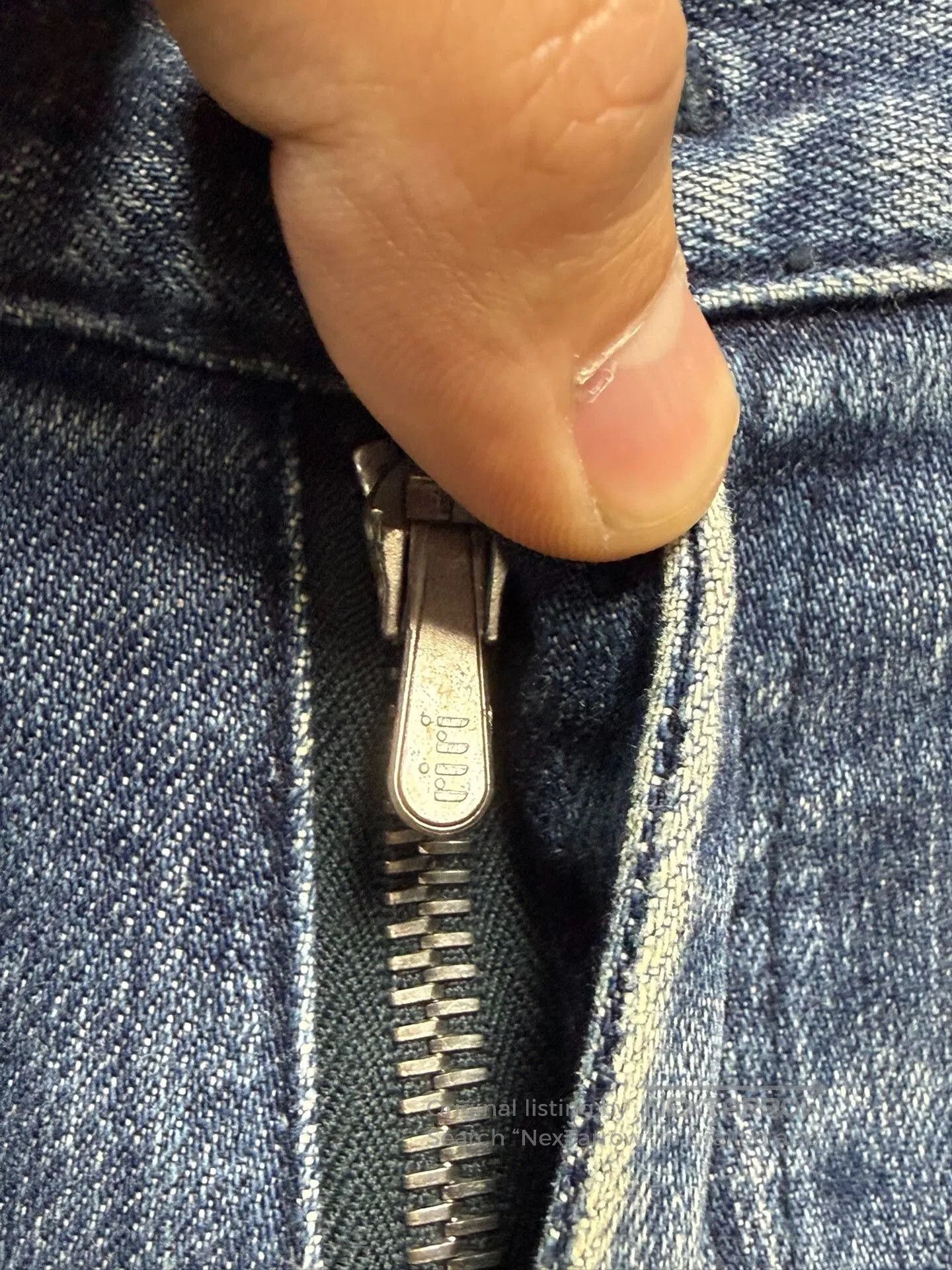 Number (N)ine Number (N)ine Bullet Hole Distressed Blue Jeans. Size US 30 / EU 46 - 4 Thumbnail