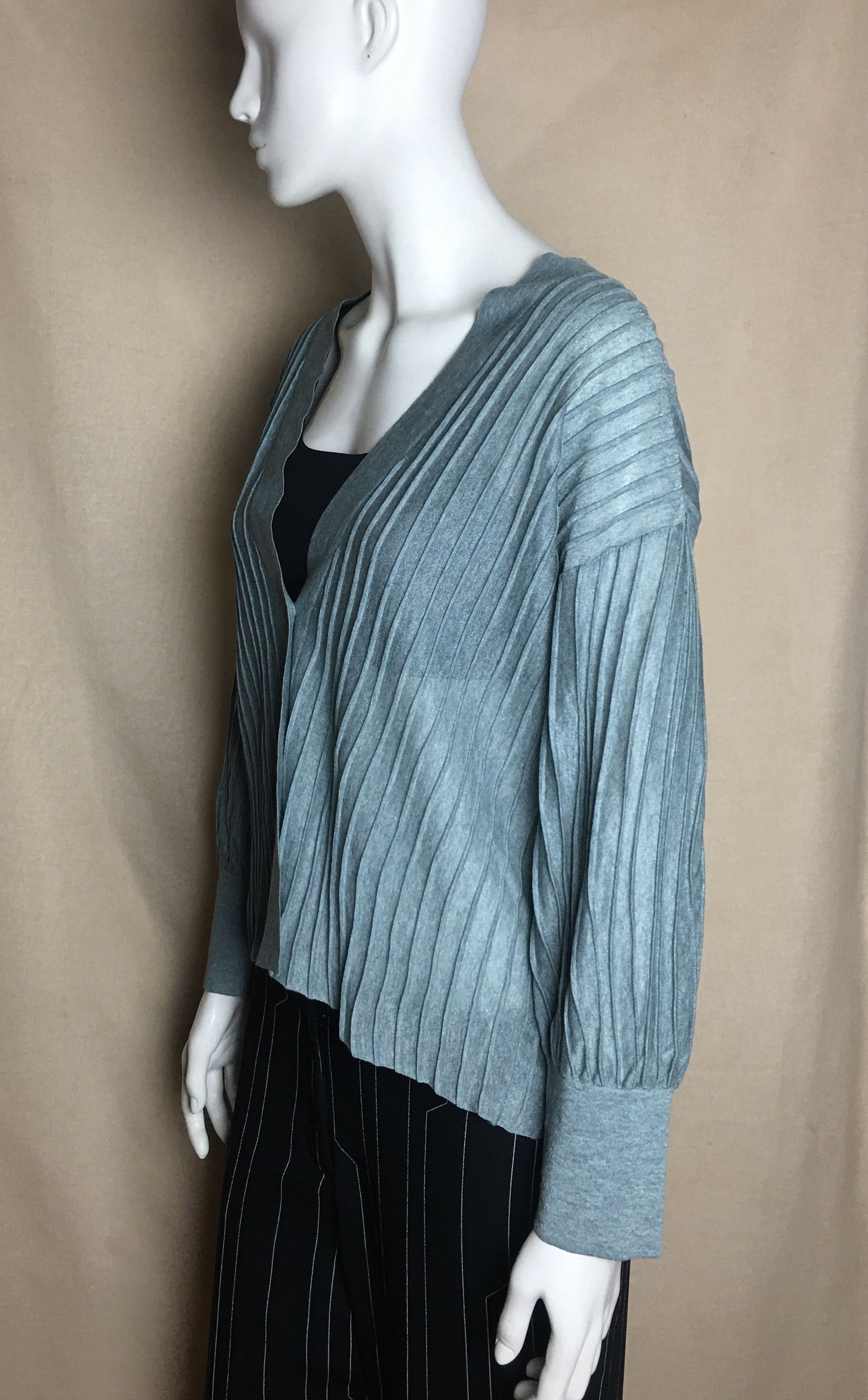 Other Falconeri Italy Turquoise Knit Cardigan Size L Size L / US 10 / IT 46 - 2 Thumbnail