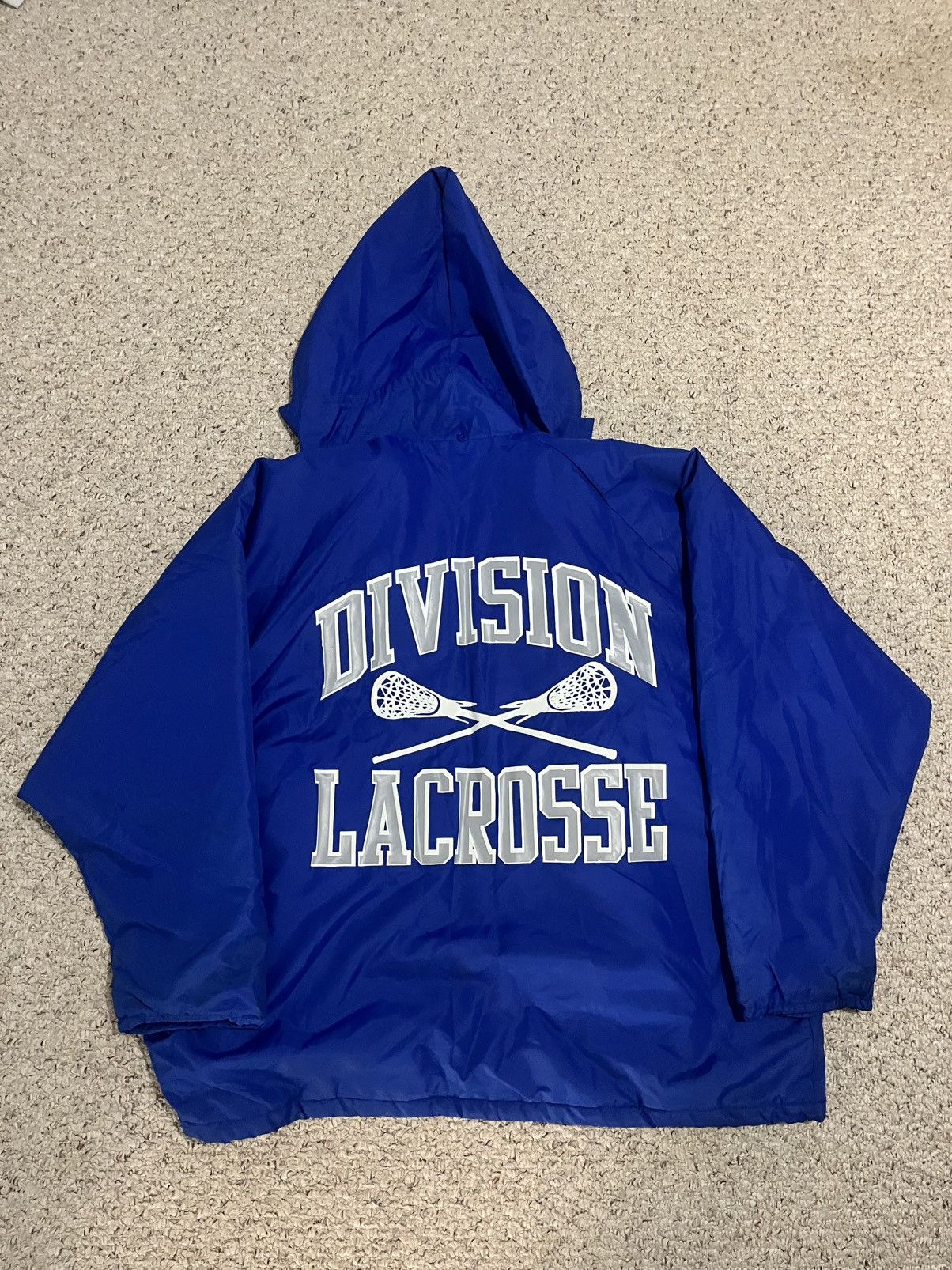 Vintage Crazy 90's heavy lacrosse jacket in PERFECT condition Size US XL / EU 56 / 4 - 1 Thumbnail