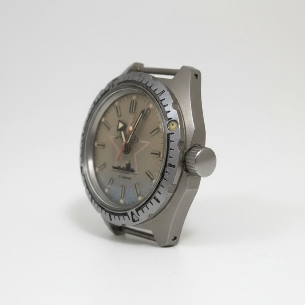 Vintage Vintage Mens Watch Vostok Amphibia USSR Ship Red Star 151 Size ONE SIZE - 5 Thumbnail