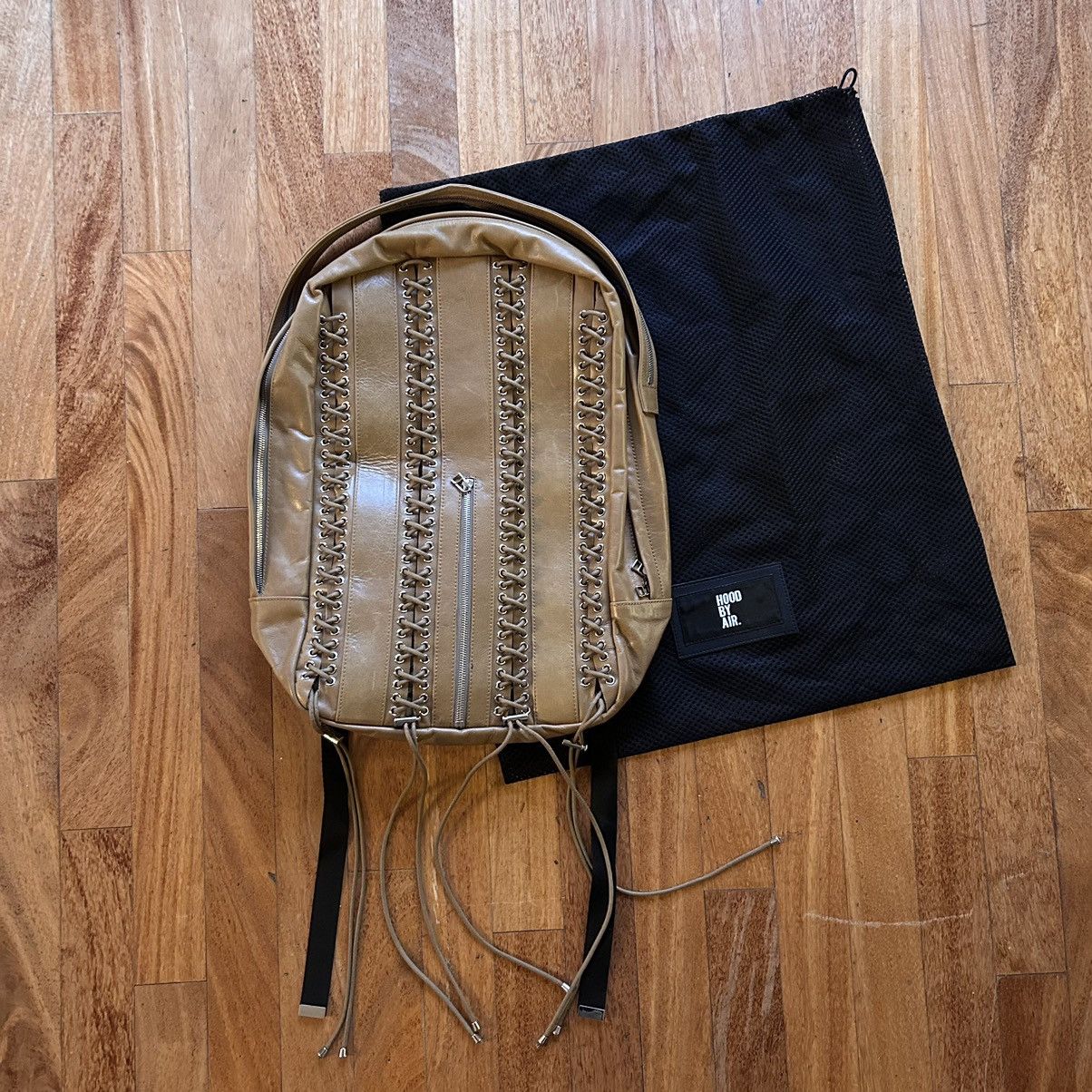 Hood By Air FW14 Lace up bag